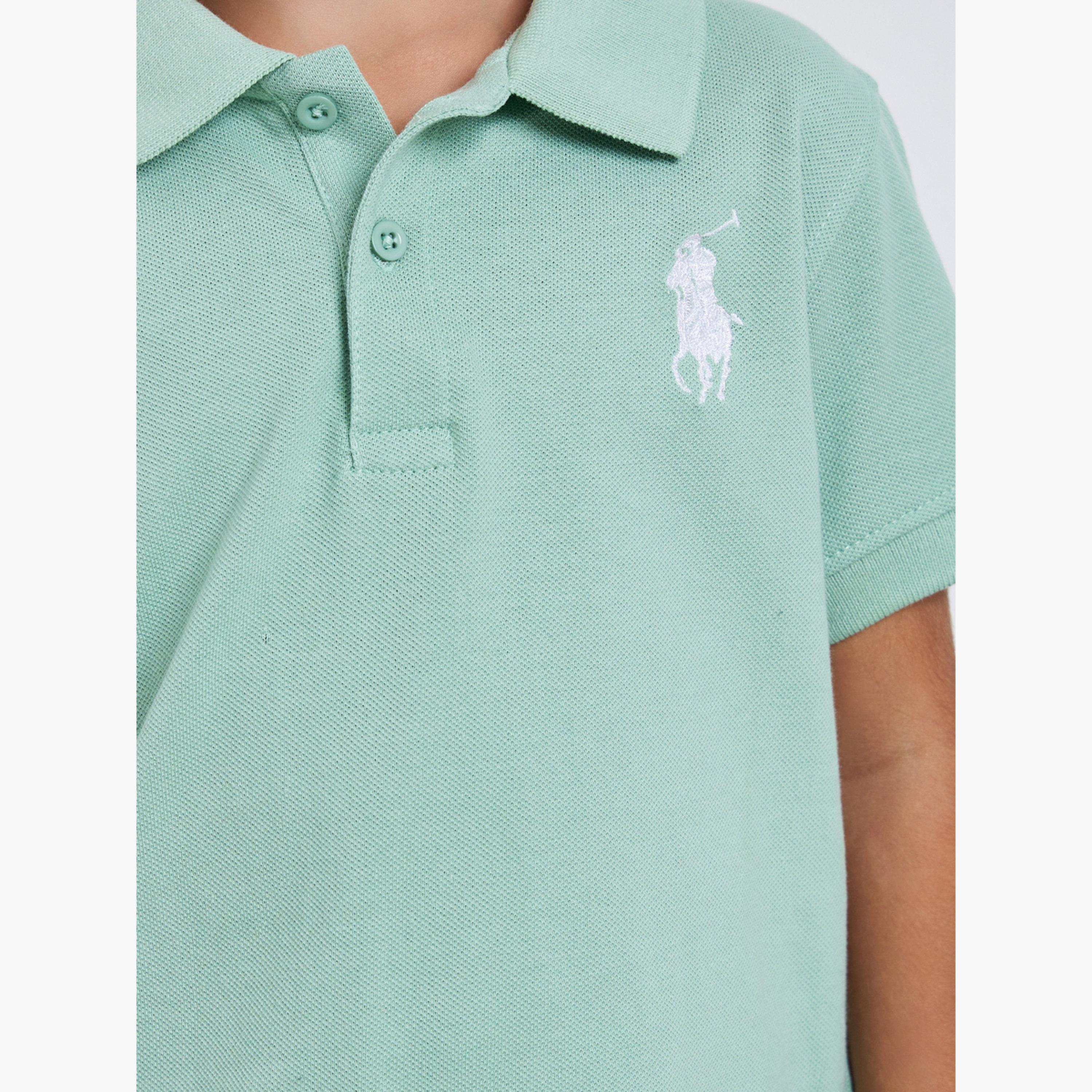 Styli Boys Green Cotton Polo and Shorts Set-boys-clothing-setsandcoords-image-3