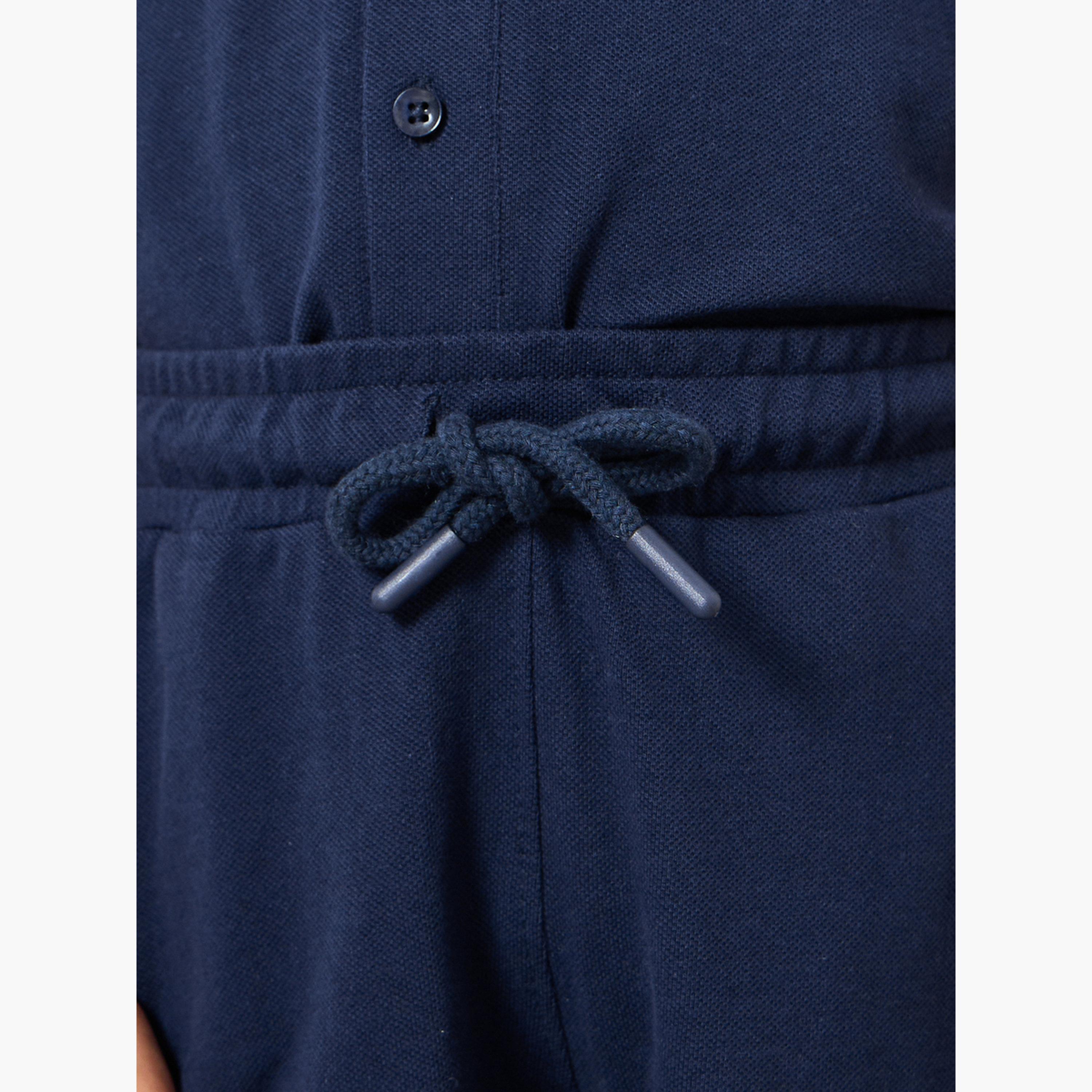 طقم تيشيرت بولو محبوك وشورت-boys-clothing-setsandcoords-image-4