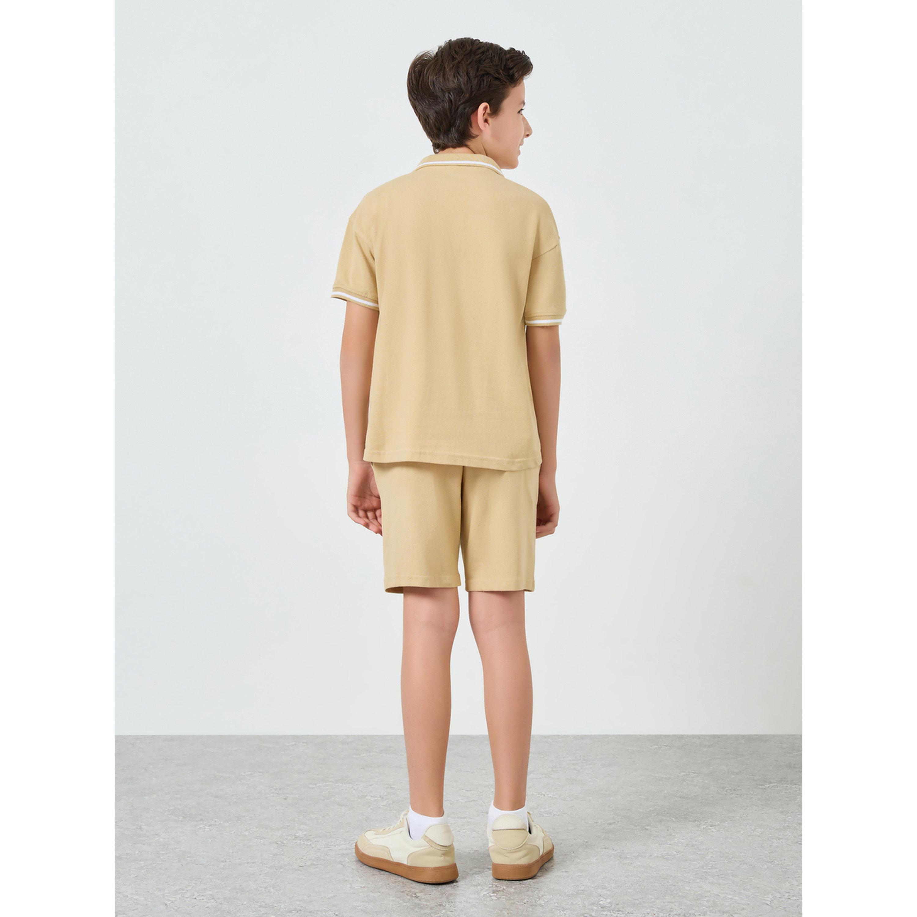 مجموعة أولادي بنمط قميص قطن وبنطال قصير-boys-clothing-setsandcoords-image-5