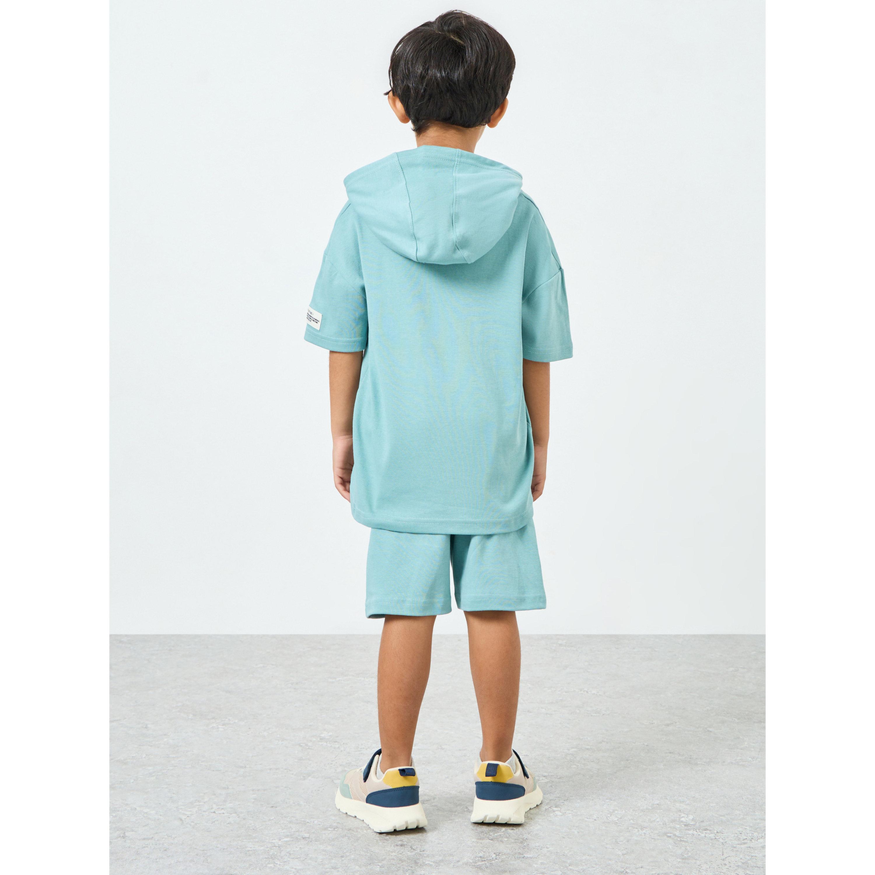 Styli Boys Blue Cotton Hoodie and Shorts Set-boys-clothing-setsandcoords-image-5