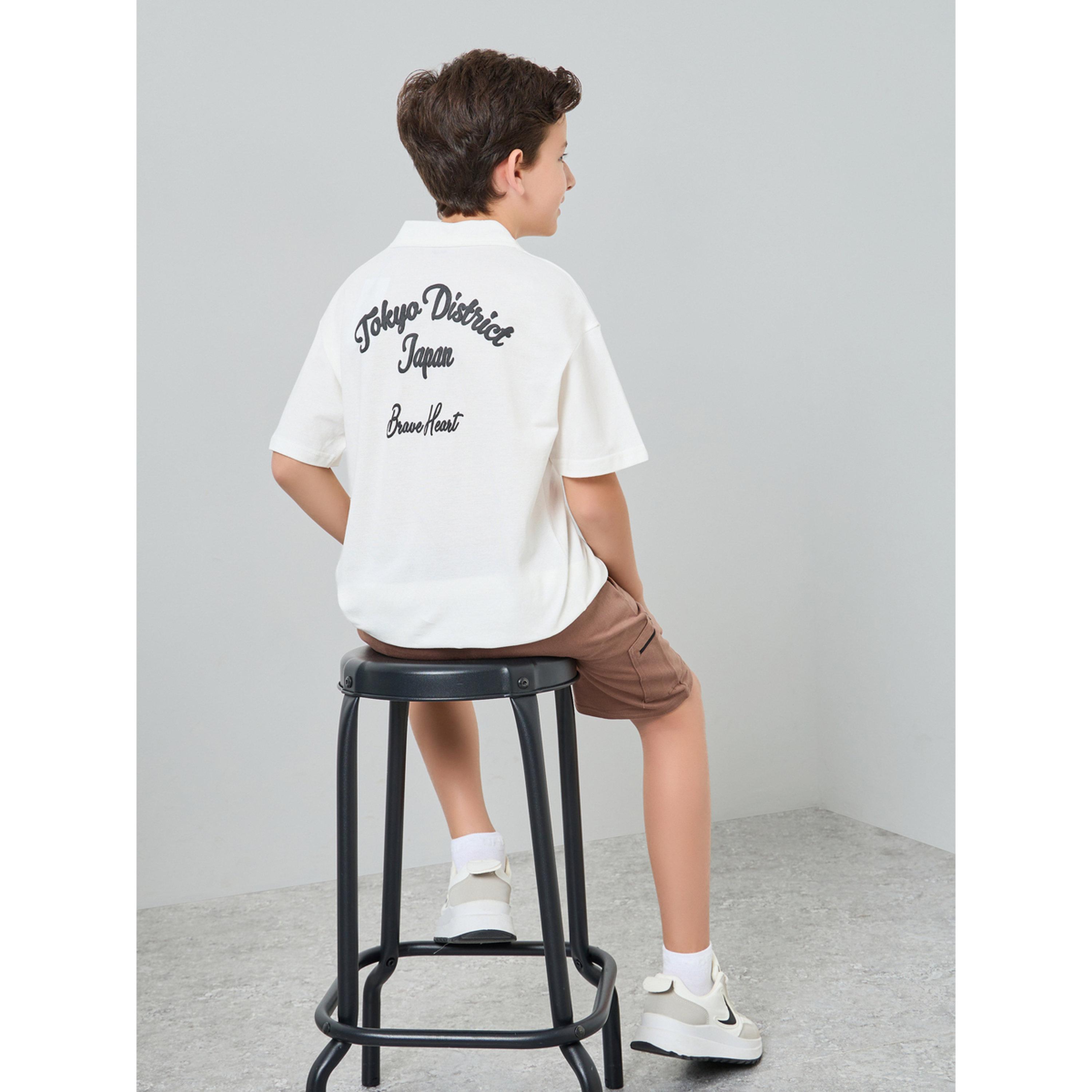 Styli Boys Jersey Graphic Print T-Shirt and Shorts Set-boys-clothing-setsandcoords-image-2