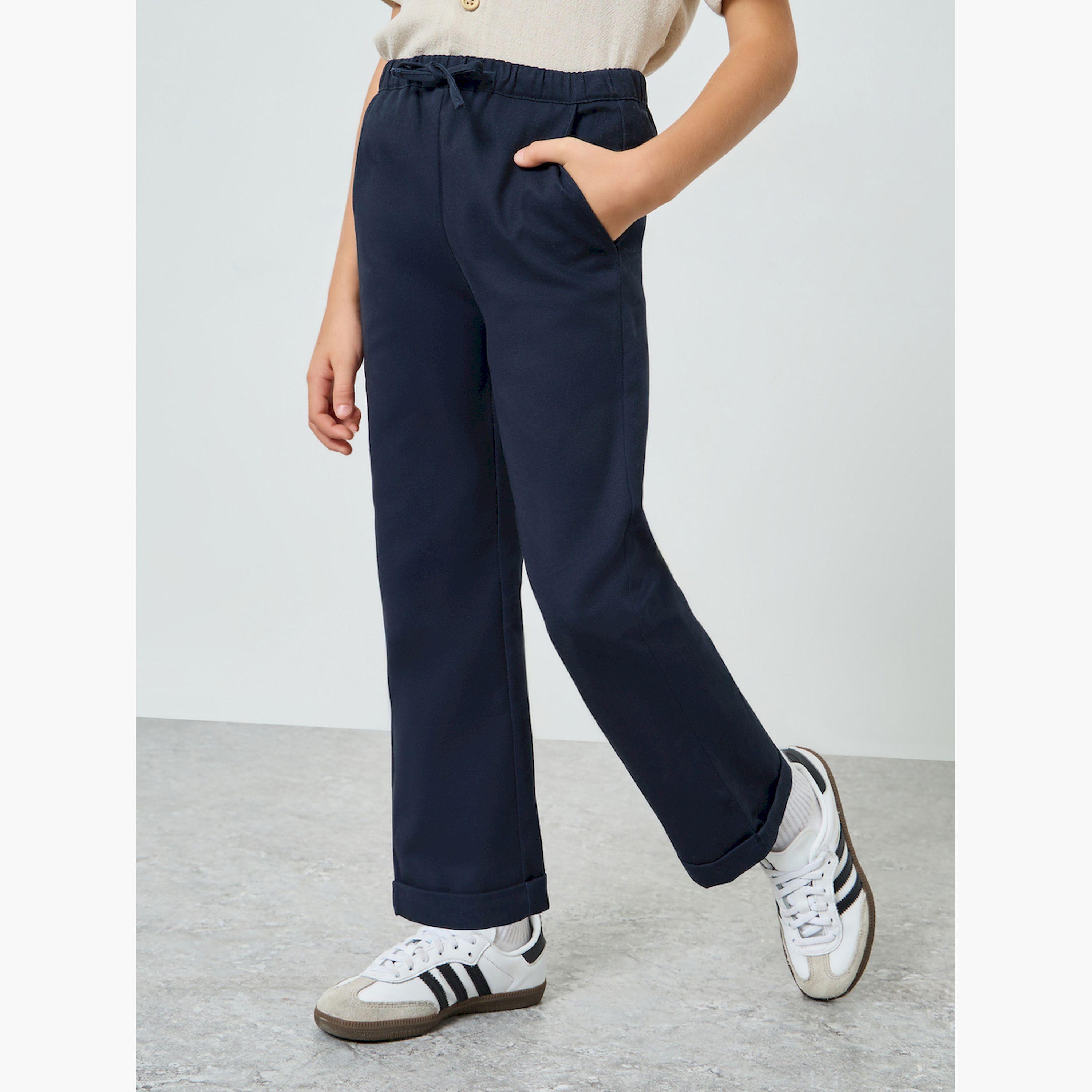 بنطال قطن برباط للأولاد-boys-clothing-bottoms-joggersandtrackpants-image-1