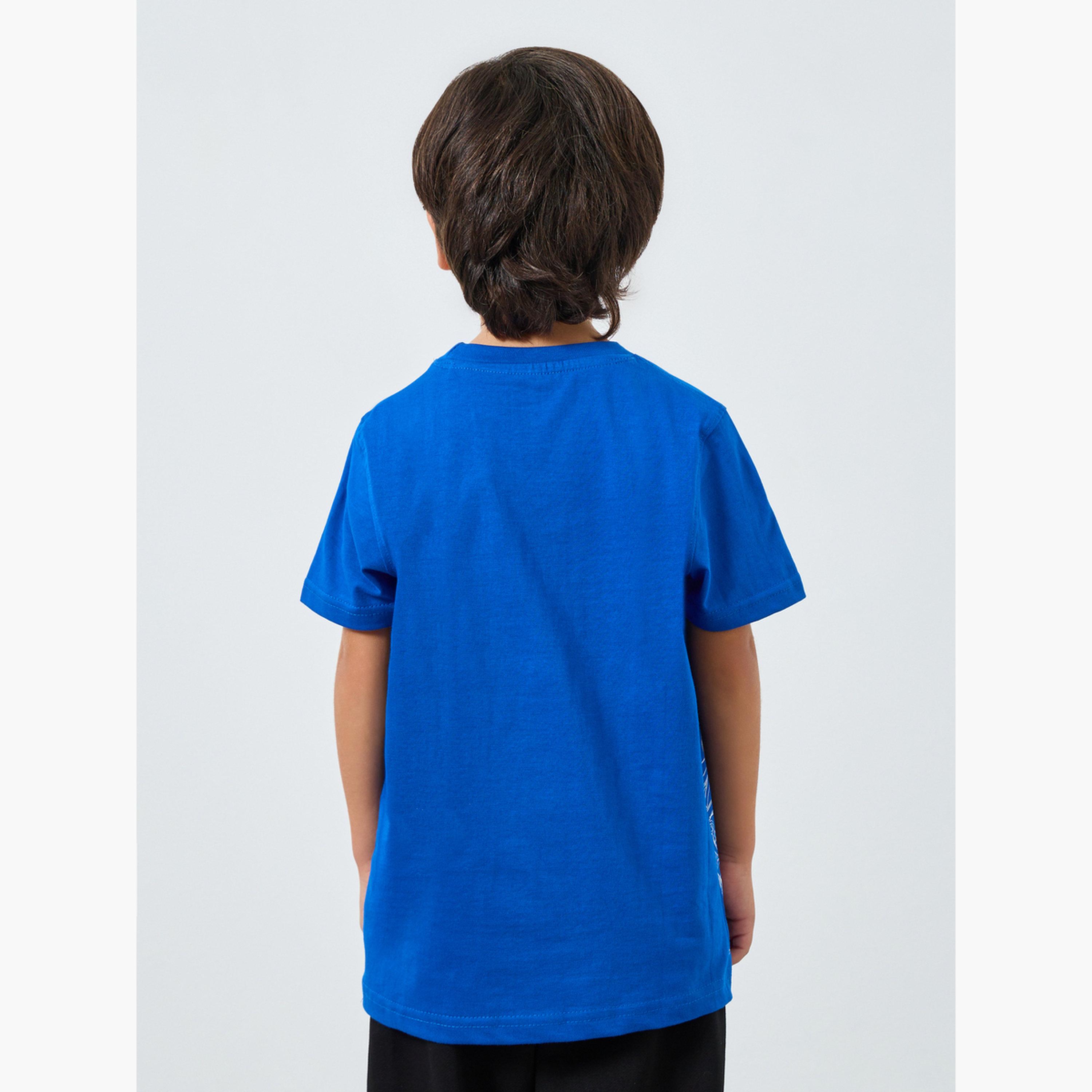 تيشيرت قطن بطبعة شاحنة-boys-clothing-tshirtsandpolos-image-4