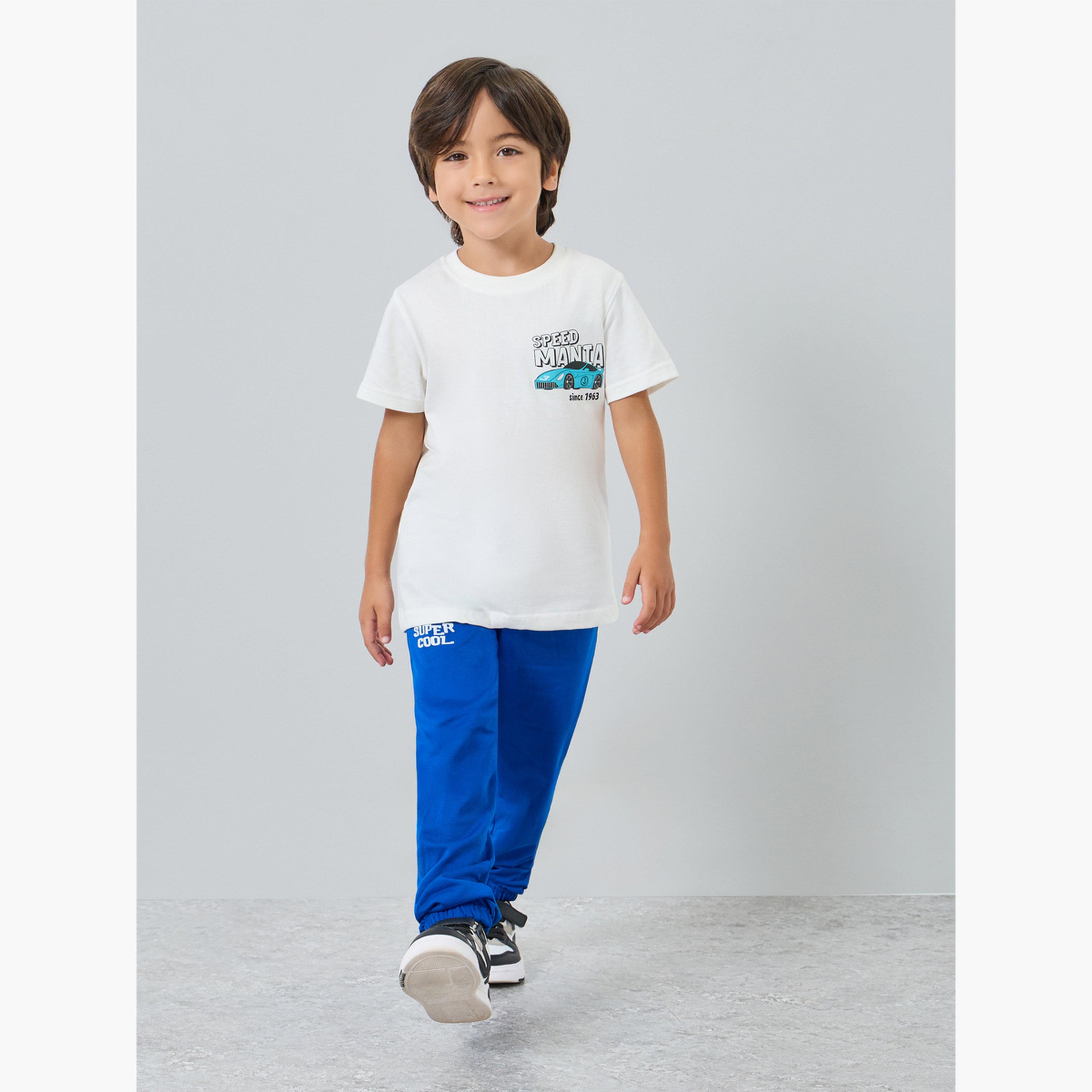Styli Boys Off-White Graphic Cotton T-Shirt-boys-clothing-tshirtsandpolos-image-2