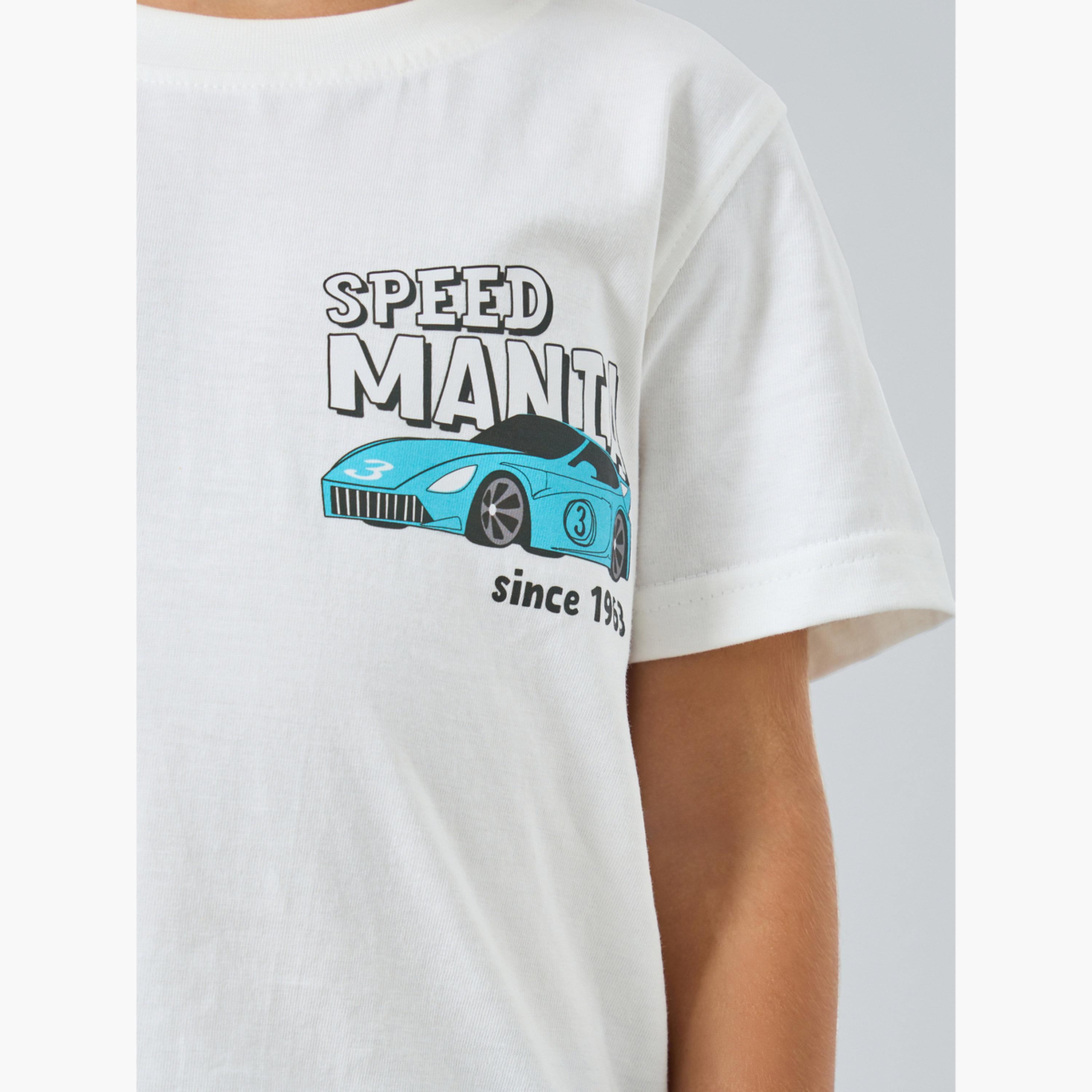 Styli Boys Off-White Graphic Cotton T-Shirt-boys-clothing-tshirtsandpolos-image-4