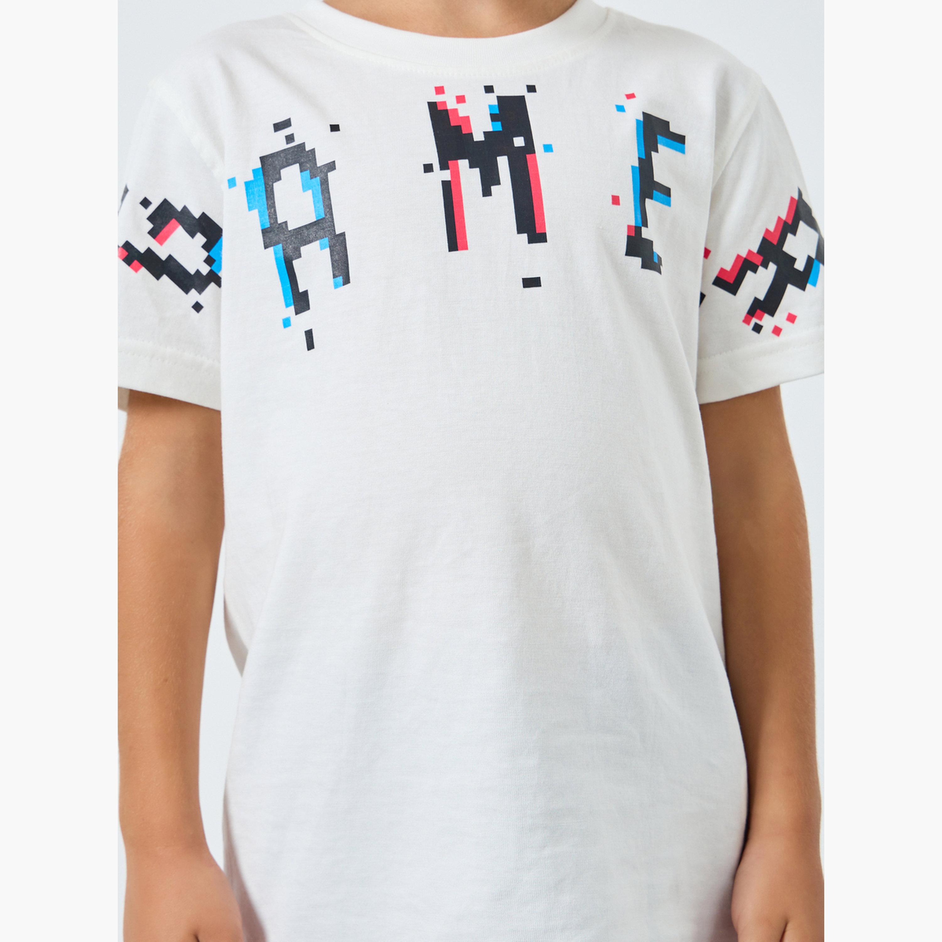 Styli Boys Off White Graphic Print Cotton T-Shirt-boys-clothing-tshirtsandpolos-image-3