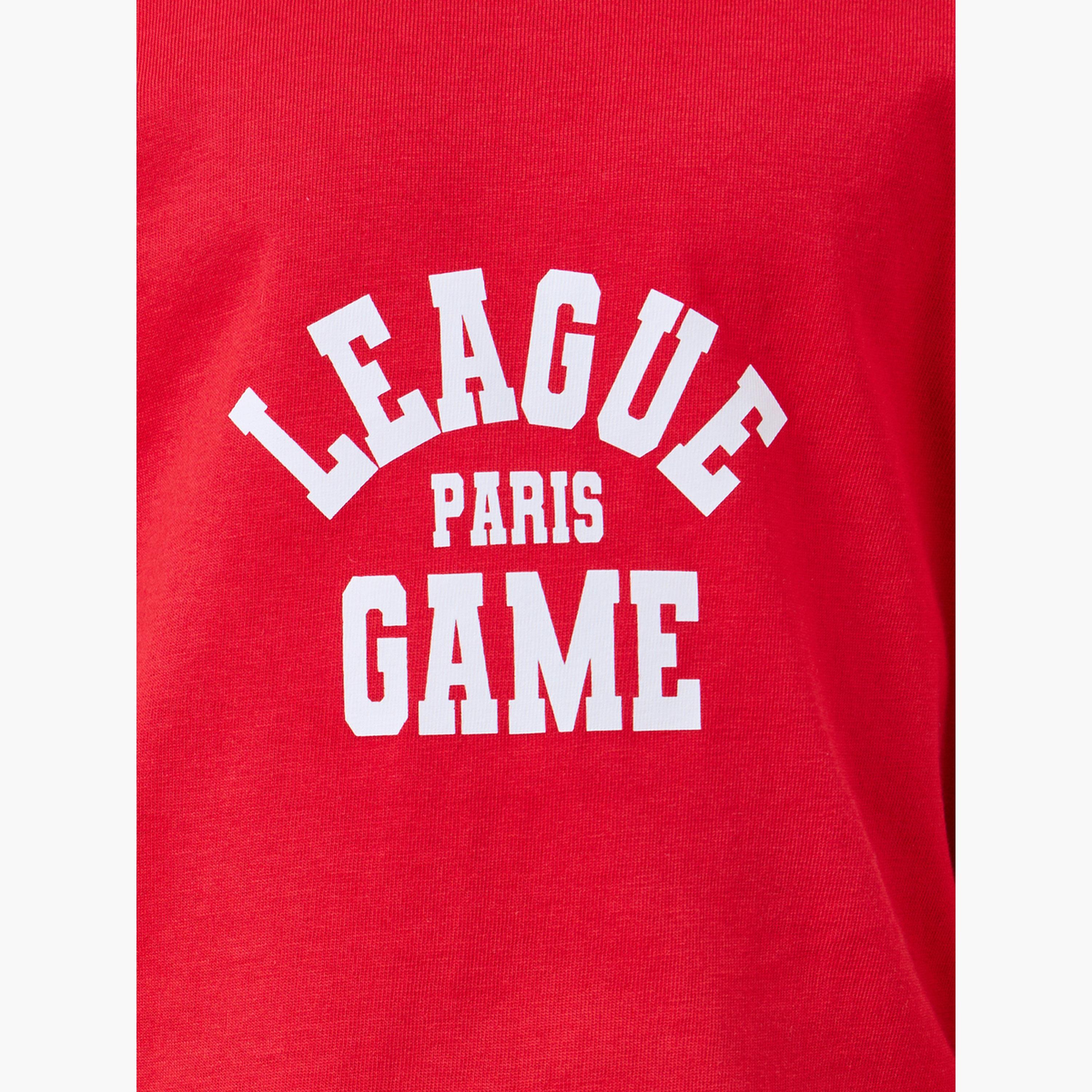Styli Boys Red Graphic Print T-Shirt-boys-clothing-tshirtsandpolos-image-4