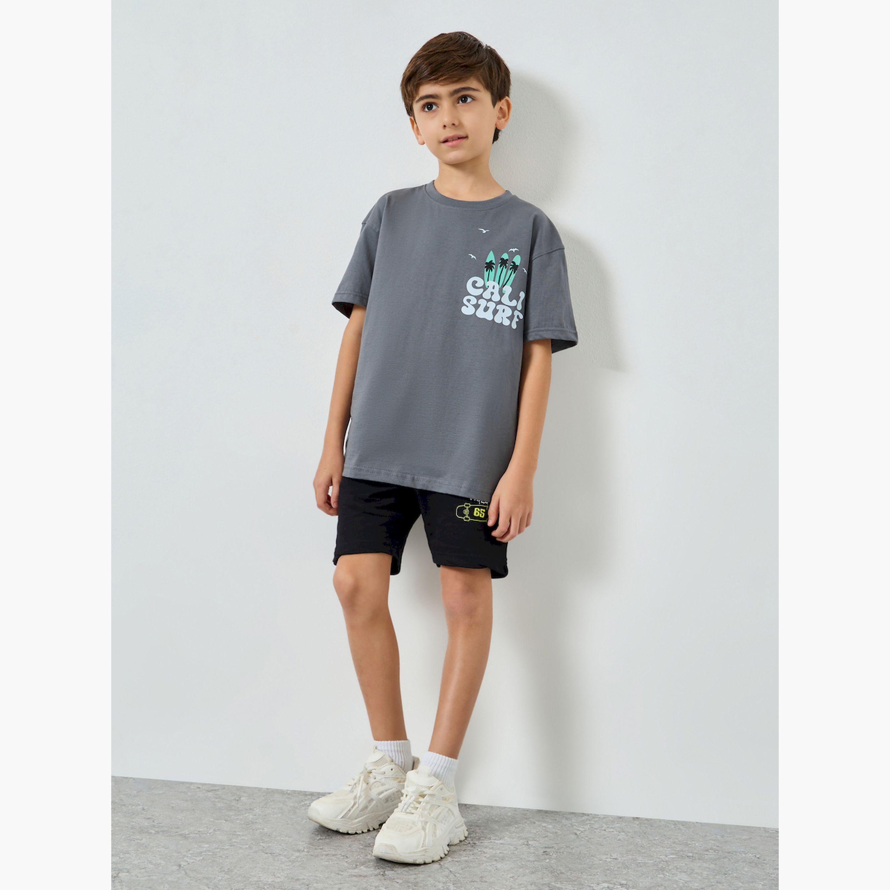 تيشيرت بطبعة جرافيك للأولاد-boys-clothing-tshirtsandpolos-image-2