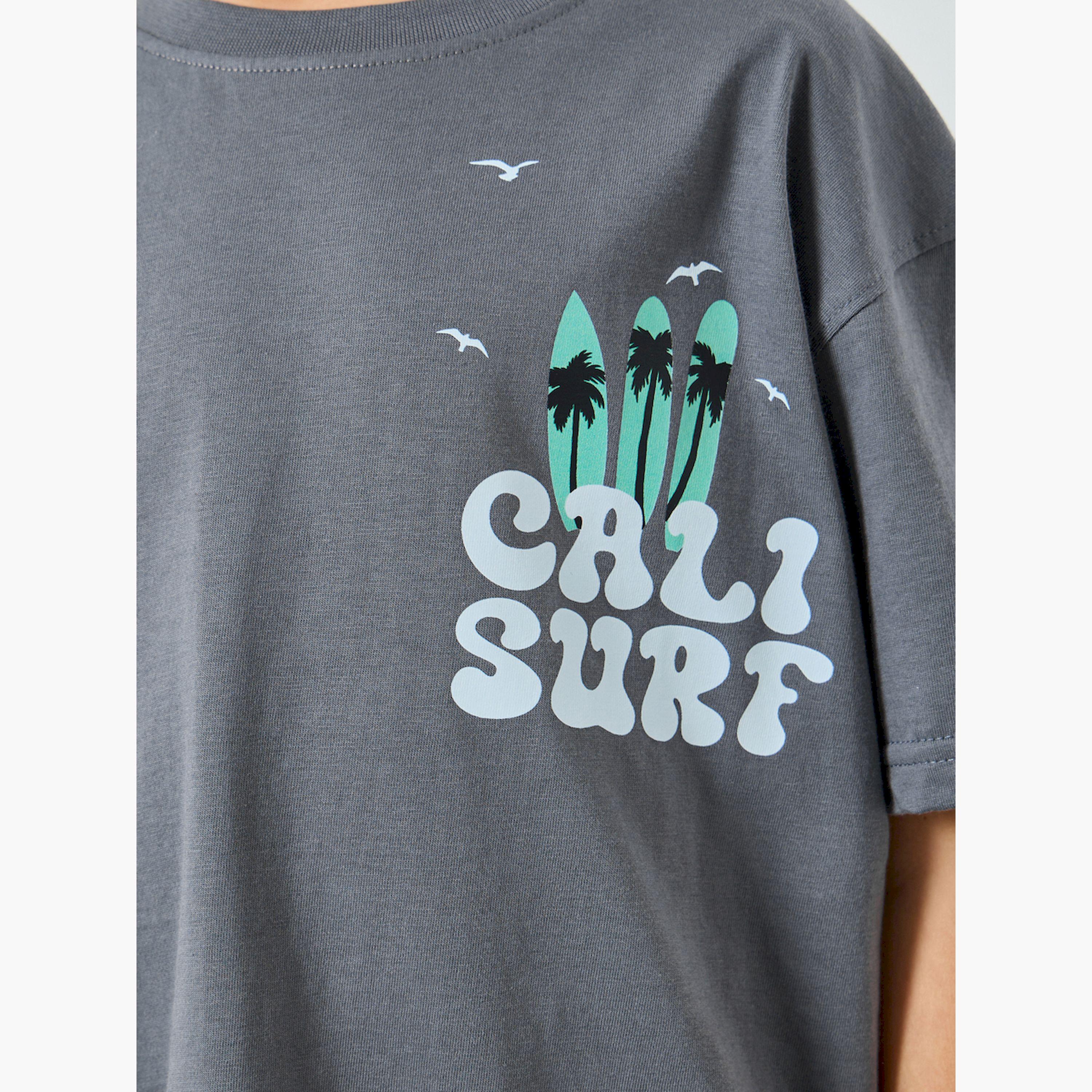 تيشيرت بطبعة جرافيك للأولاد-boys-clothing-tshirtsandpolos-image-4