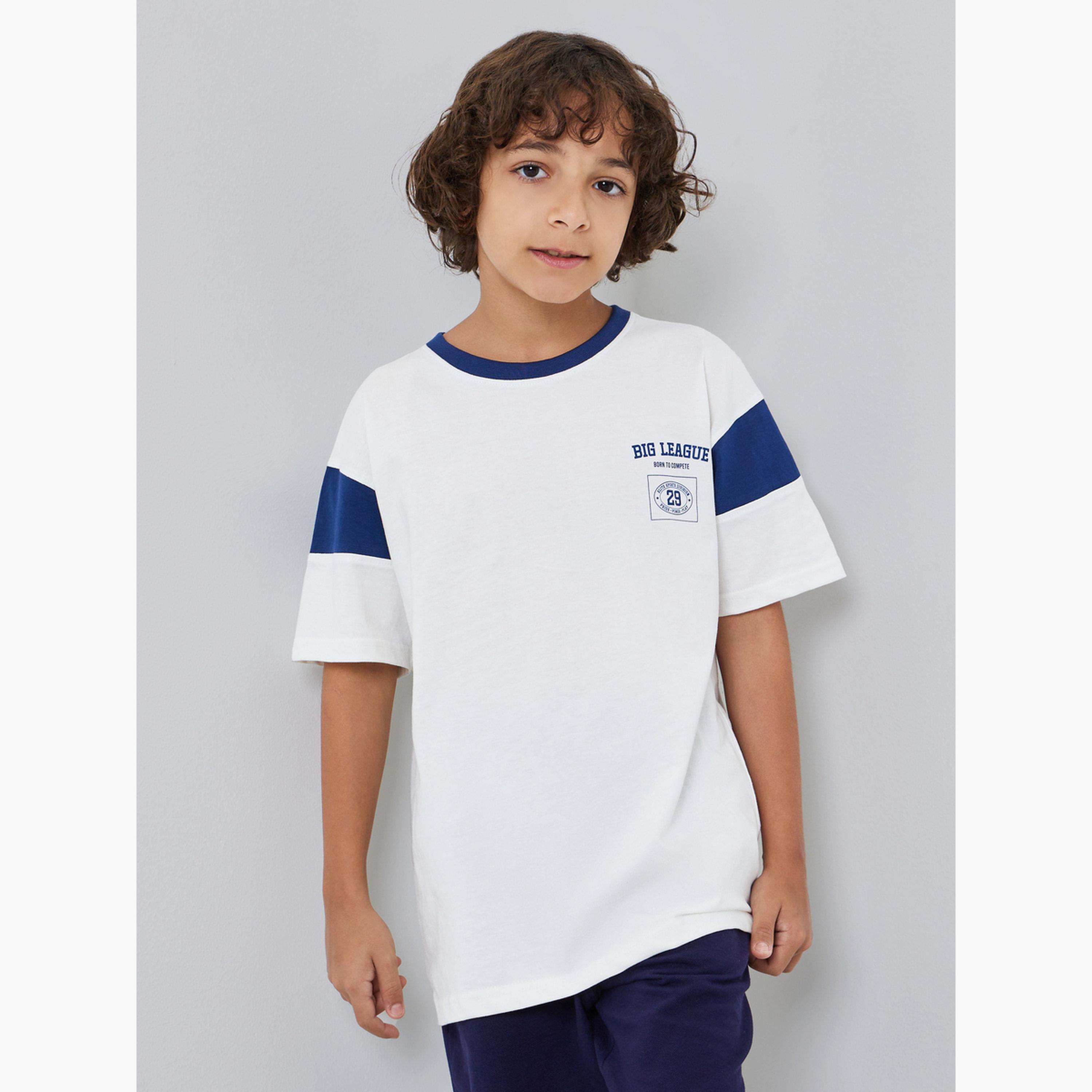 Styli Boys Oversized Color Block T-Shirt-boys-clothing-tshirtsandpolos-image-1