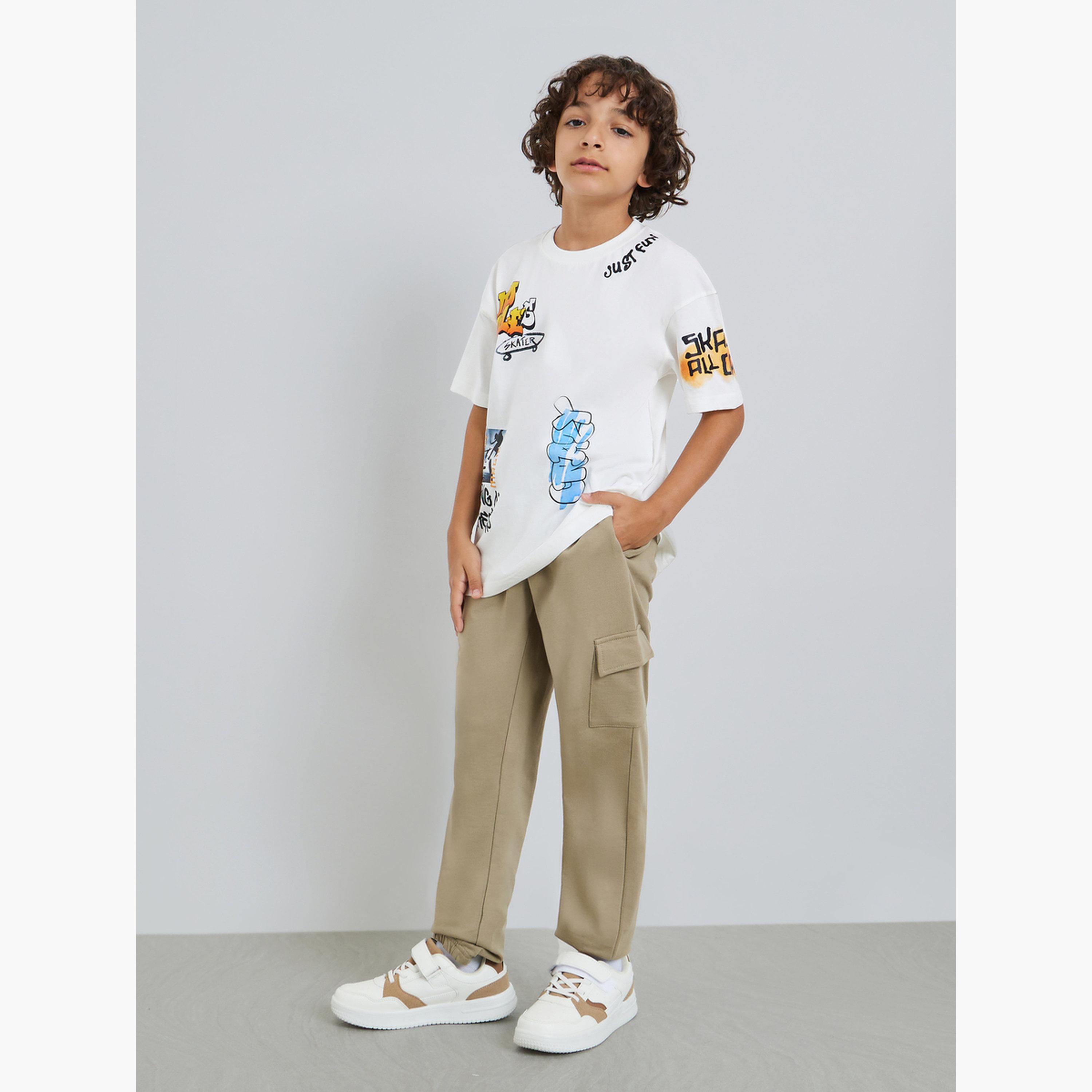 تيشيرت فضفاض بطبعة جرافيك-boys-clothing-tshirtsandpolos-image-2