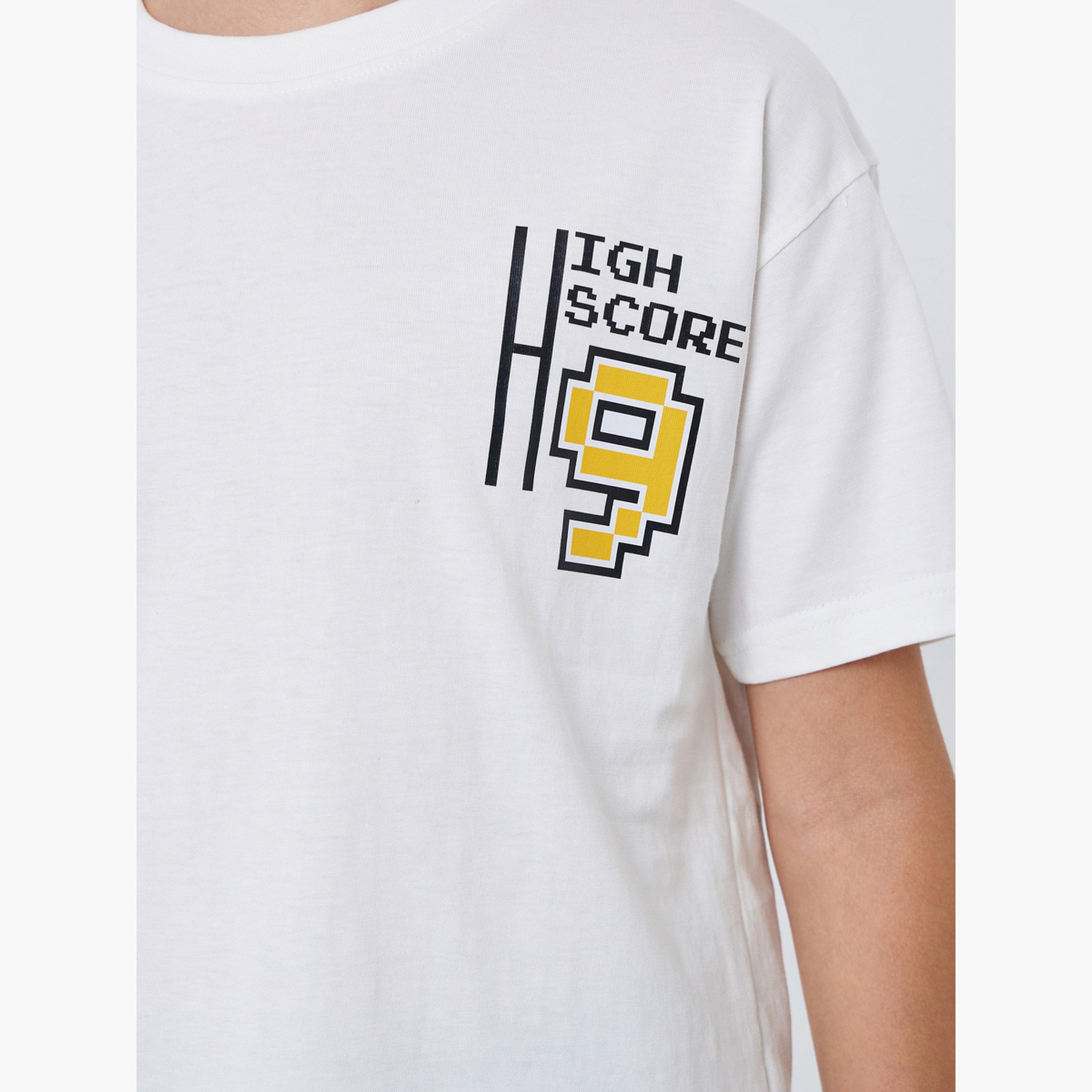 Styli Teen Boys Graphic Print Oversized T-Shirt-boys-clothing-tshirtsandpolos-image-4