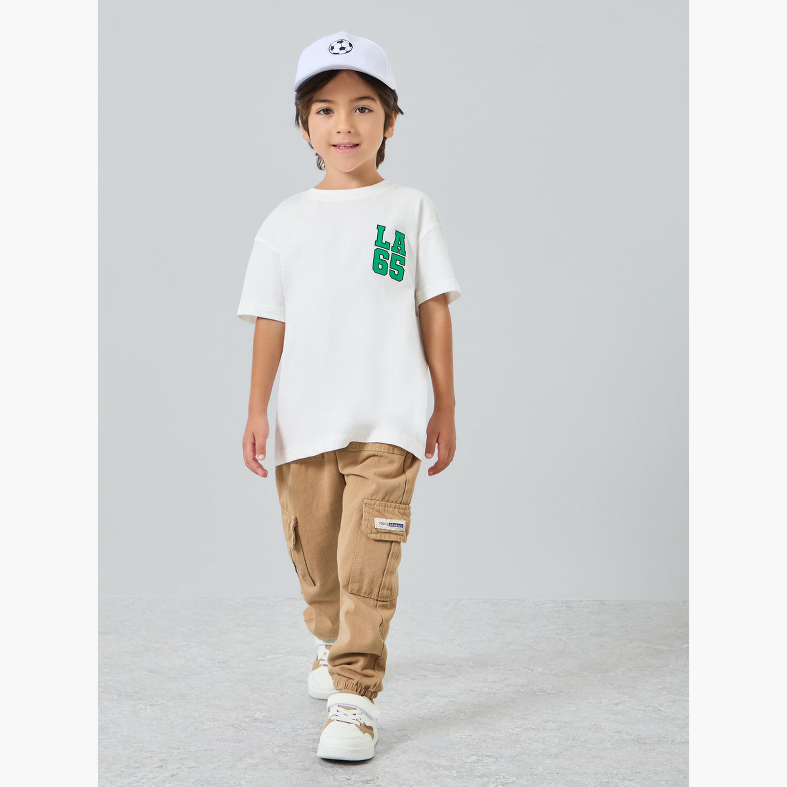 Styli Boys Off-White Graphic Print Oversized T-Shirt-boys-clothing-tshirtsandpolos-image-2