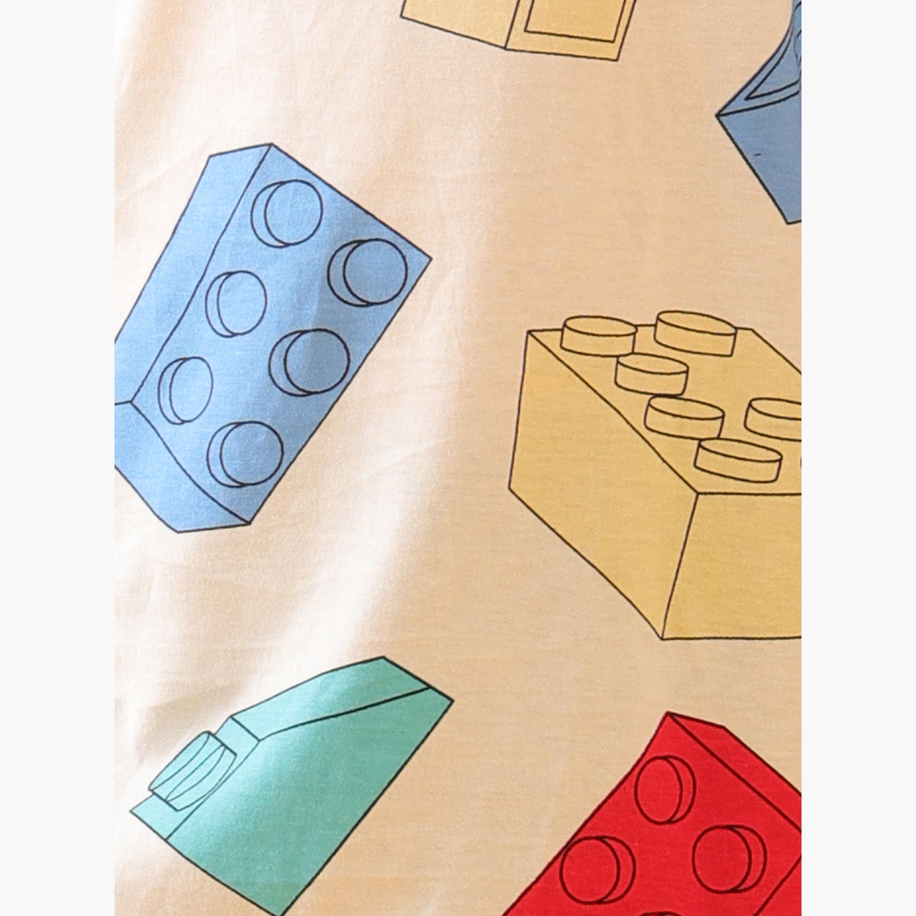 Anthrilo Kids Cotton Block Print T-Shirt and Short Set-boys-clothing-setsandcoords-image-4