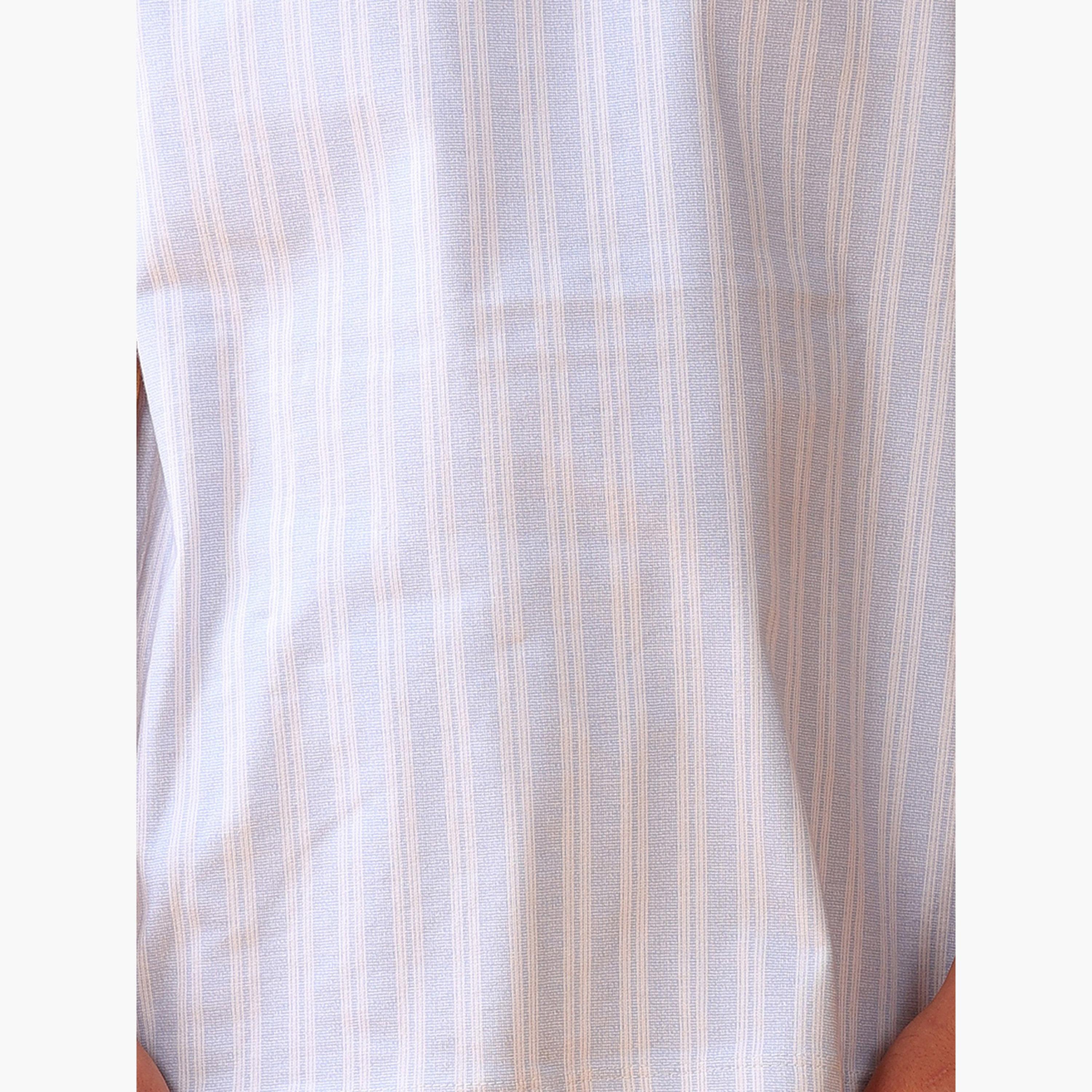 Anthrilo Kids Striped Cotton T-Shirt and Short Set-boys-clothing-setsandcoords-image-4
