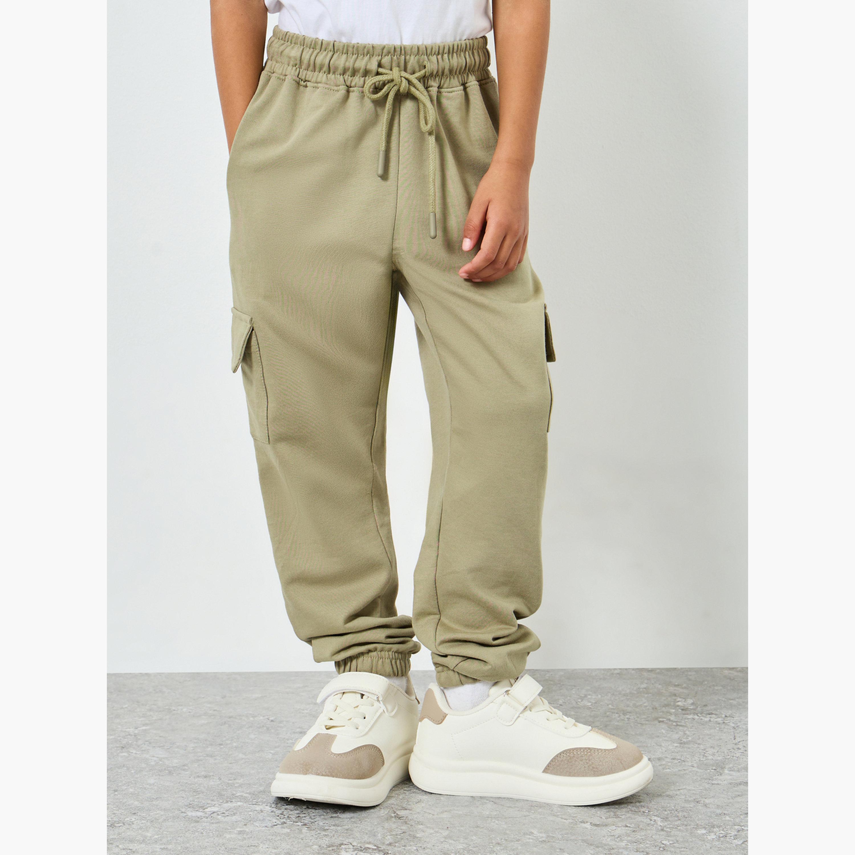 بنطال جوغر كارغو قطني-boys-clothing-bottoms-joggersandtrackpants-image-1