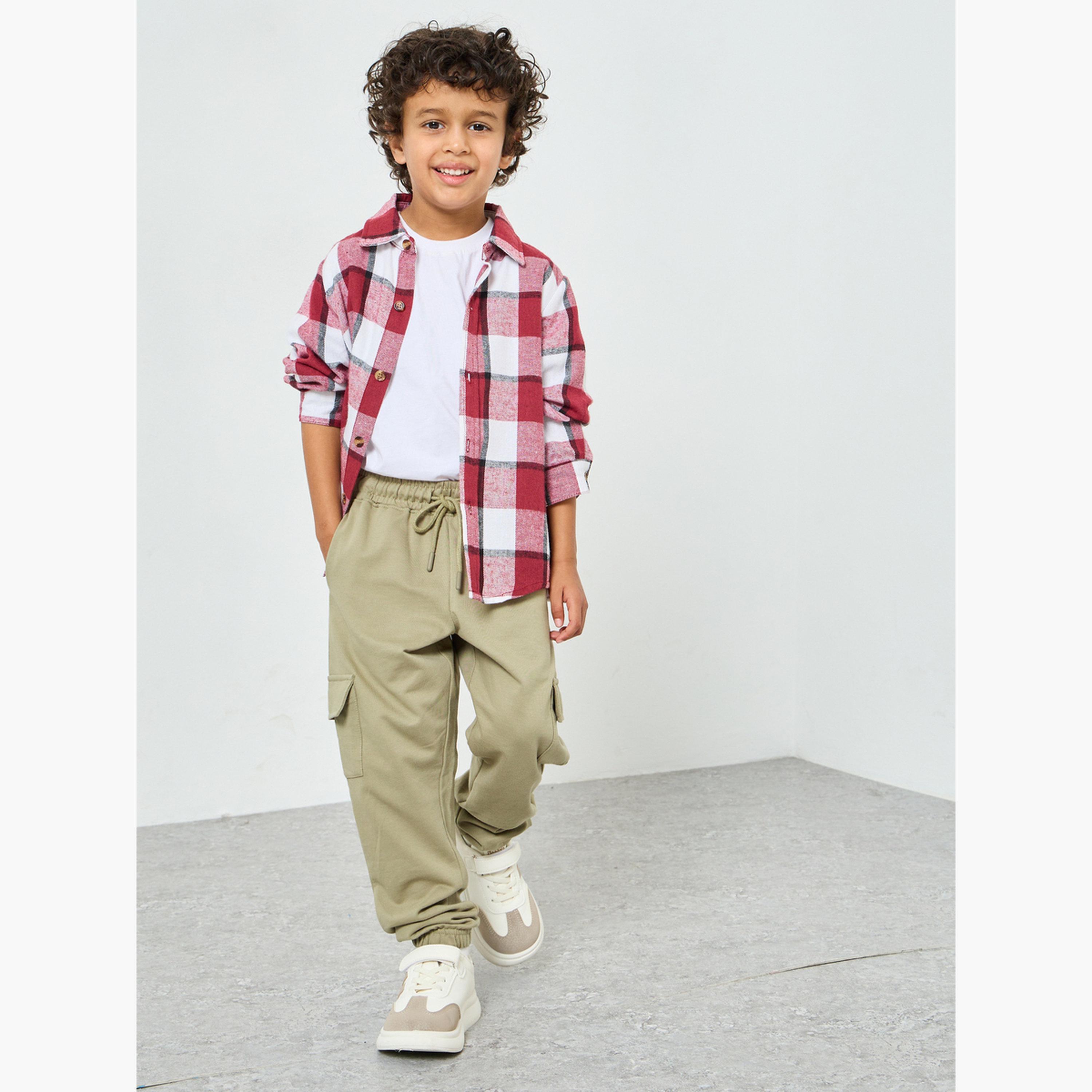 بنطال جوغر كارغو قطني-boys-clothing-bottoms-joggersandtrackpants-image-2