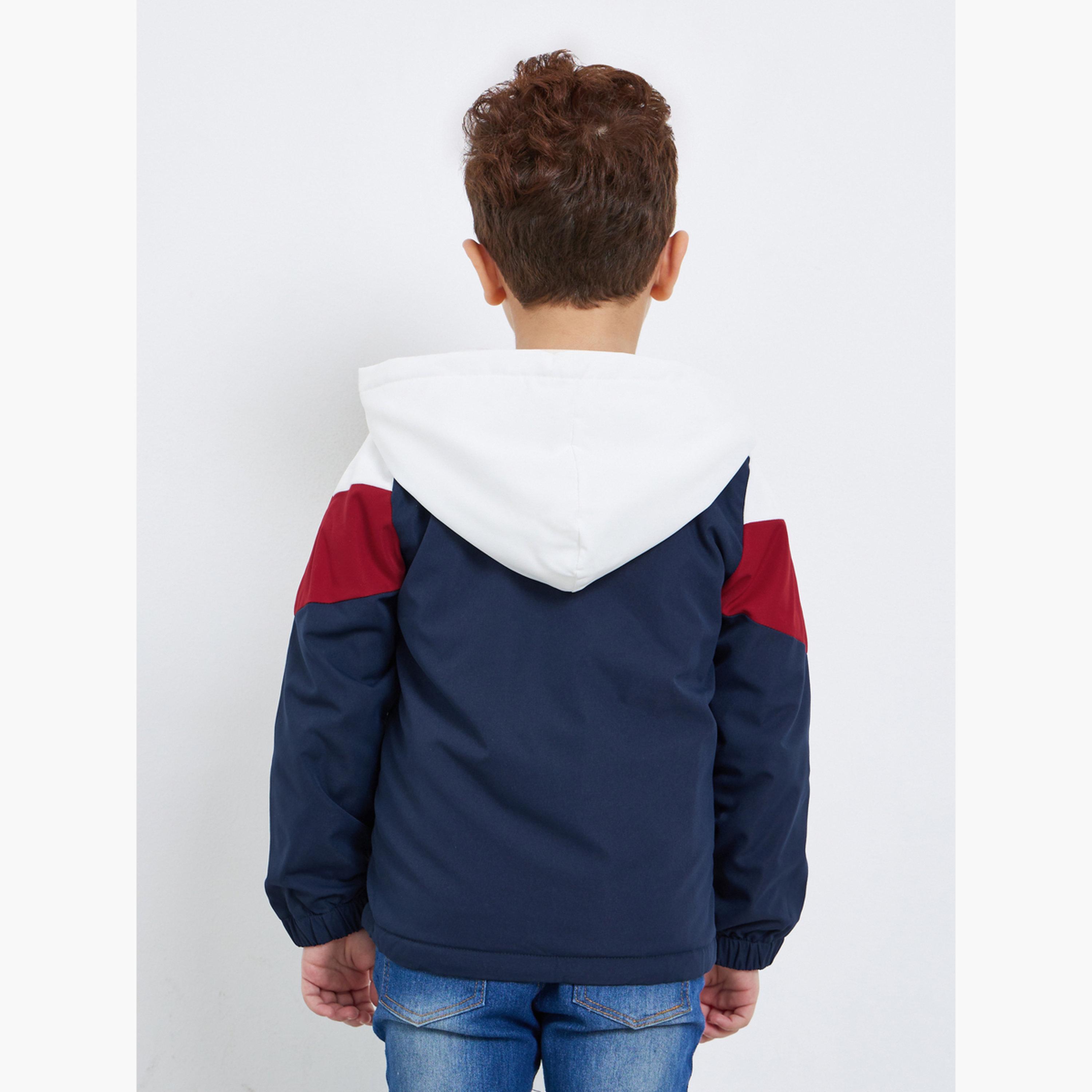 Styli Boys Color Block Zip Up Jacket-boys-clothing-jacketsandcoats-image-4