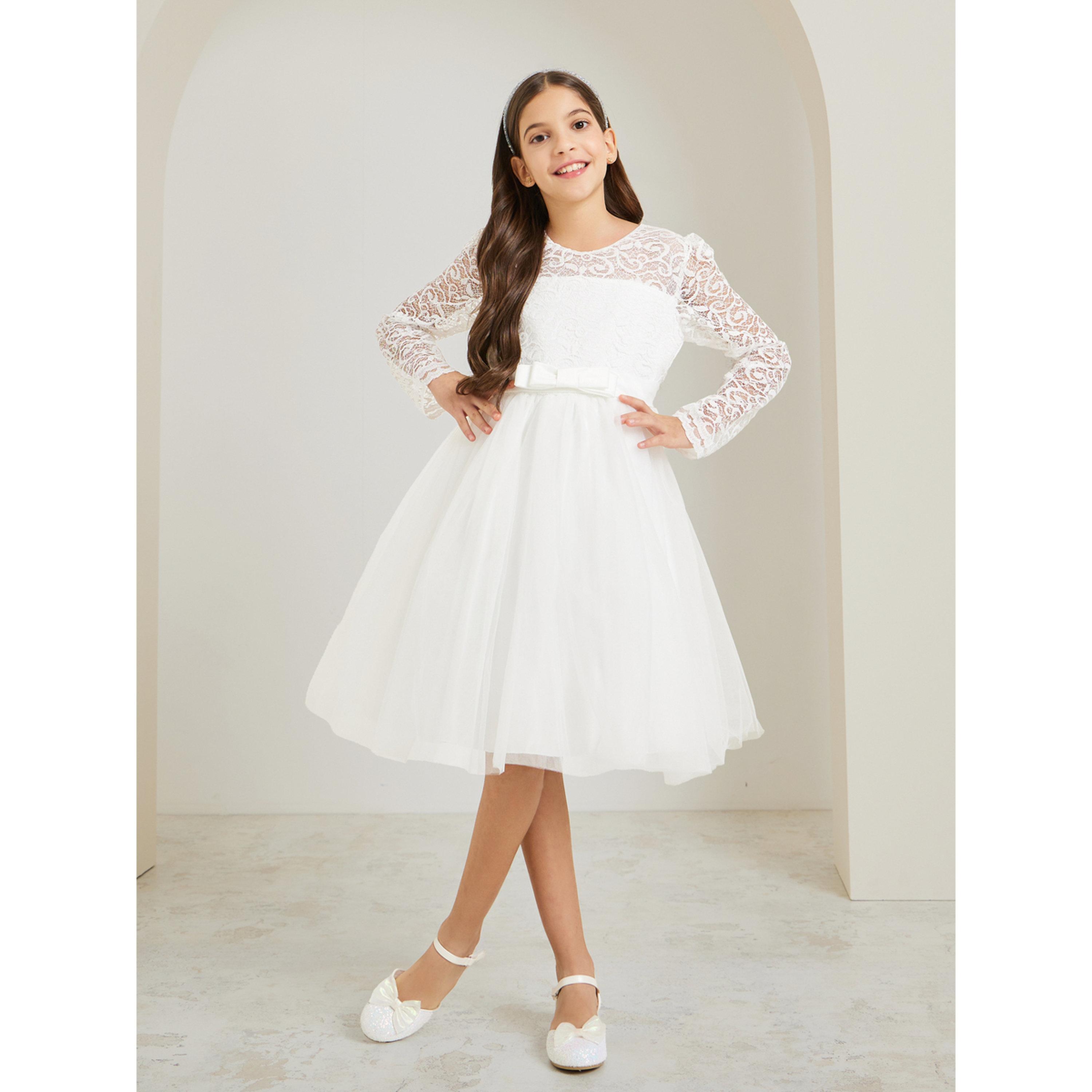 فستان حفلات بتفاصيل دانتيل-girls-clothing-dressesandjumpsuits-image-2