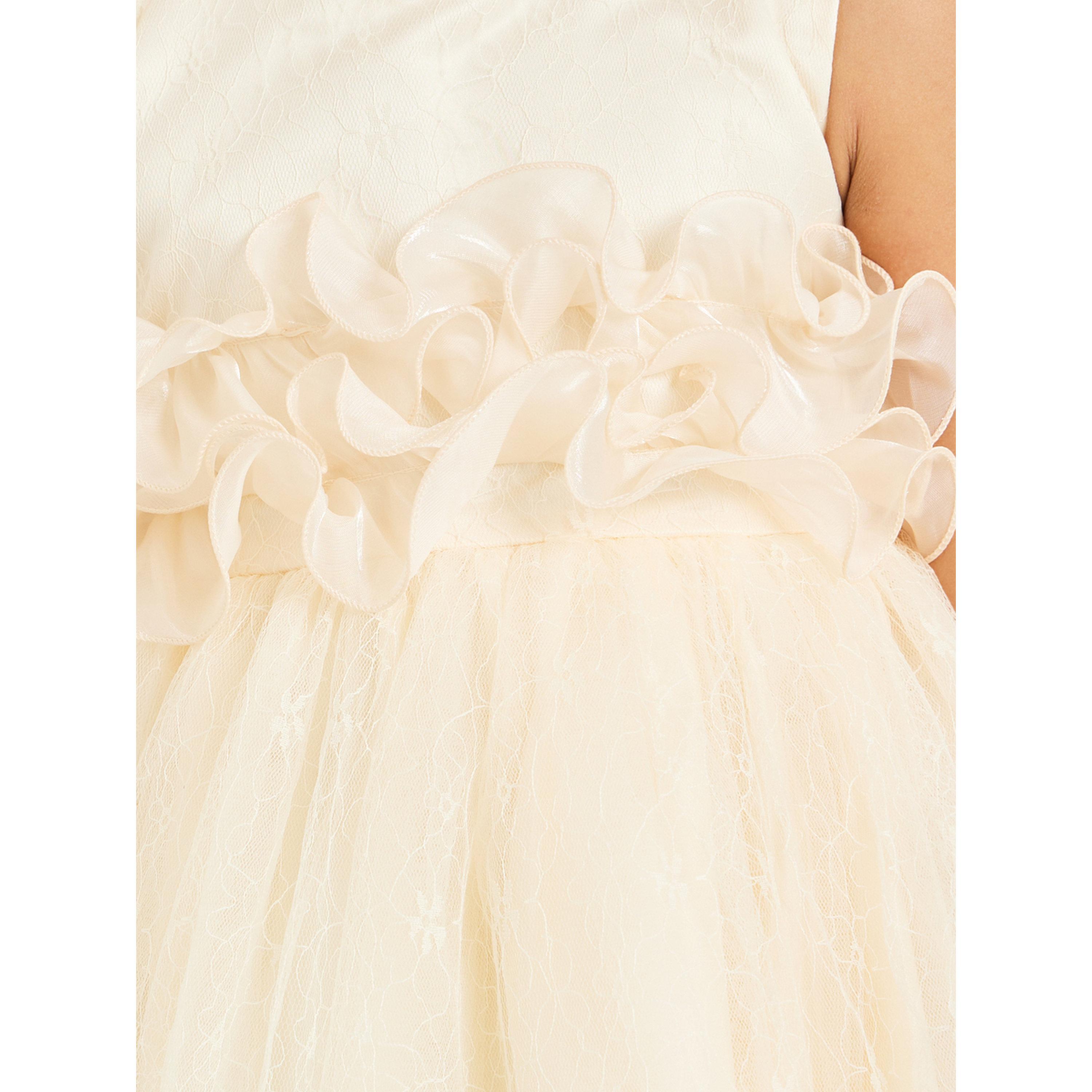 فستان حفلات شبك بكشكش للبنات-girls-clothing-dressesandjumpsuits-image-3