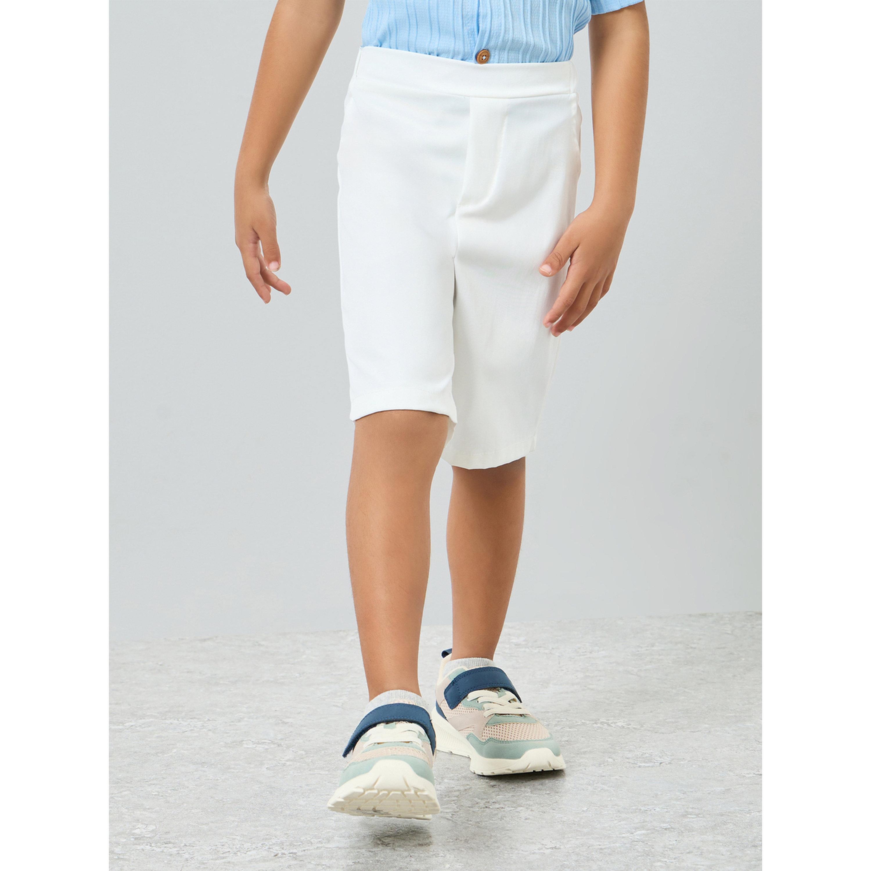 Styli Boys Blue Shirt and Shorts Set-boys-clothing-setsandcoords-image-4