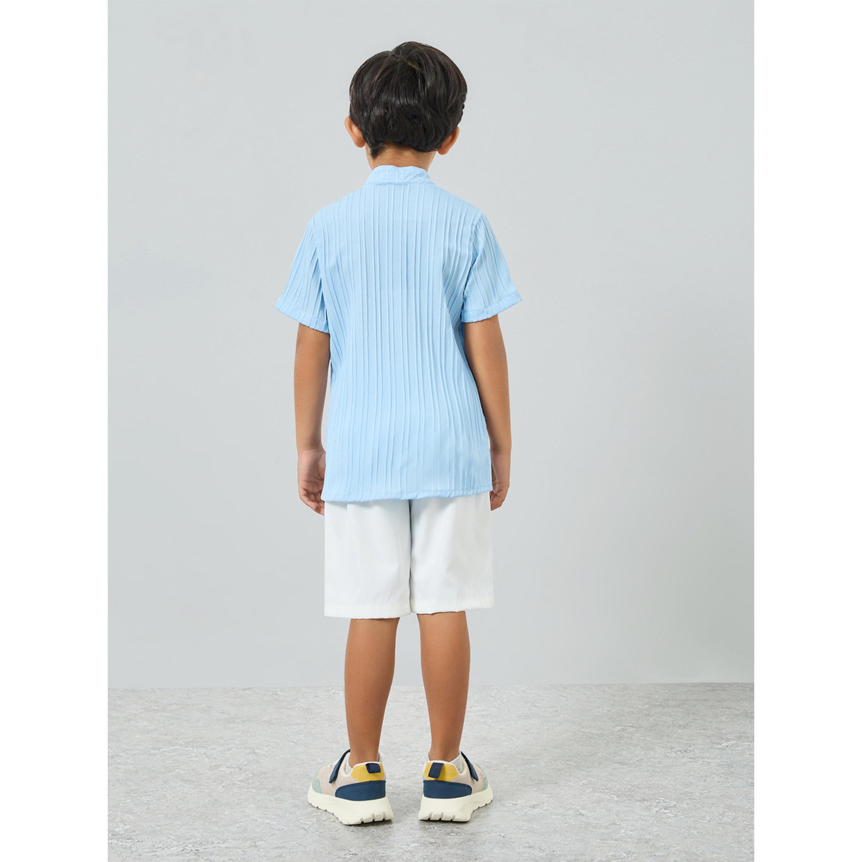 مجموعة من شورت وقميص بأزرار-boys-clothing-setsandcoords-image-5