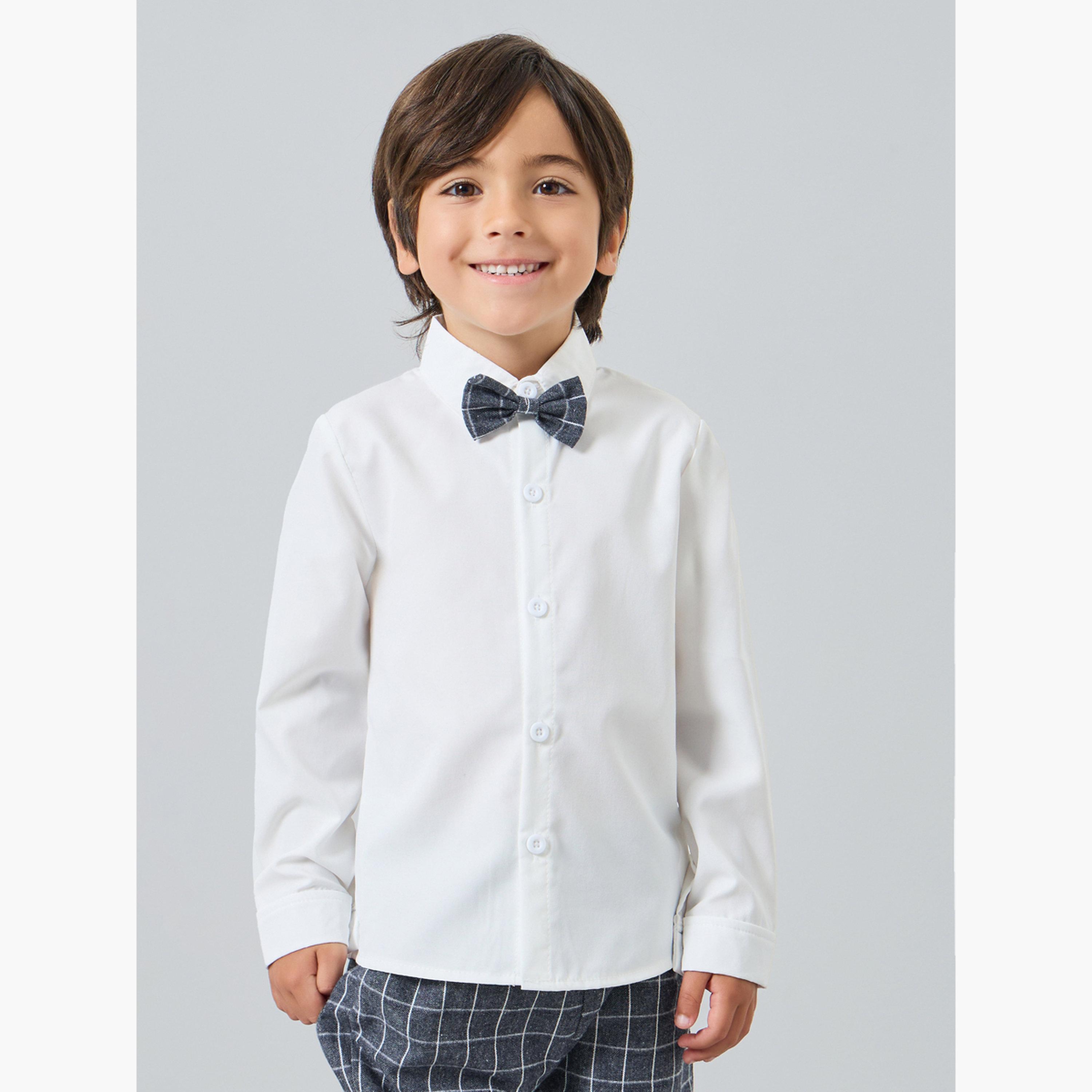 طقم قميص وبنطال مع فيونكة-boys-clothing-setsandcoords-image-2