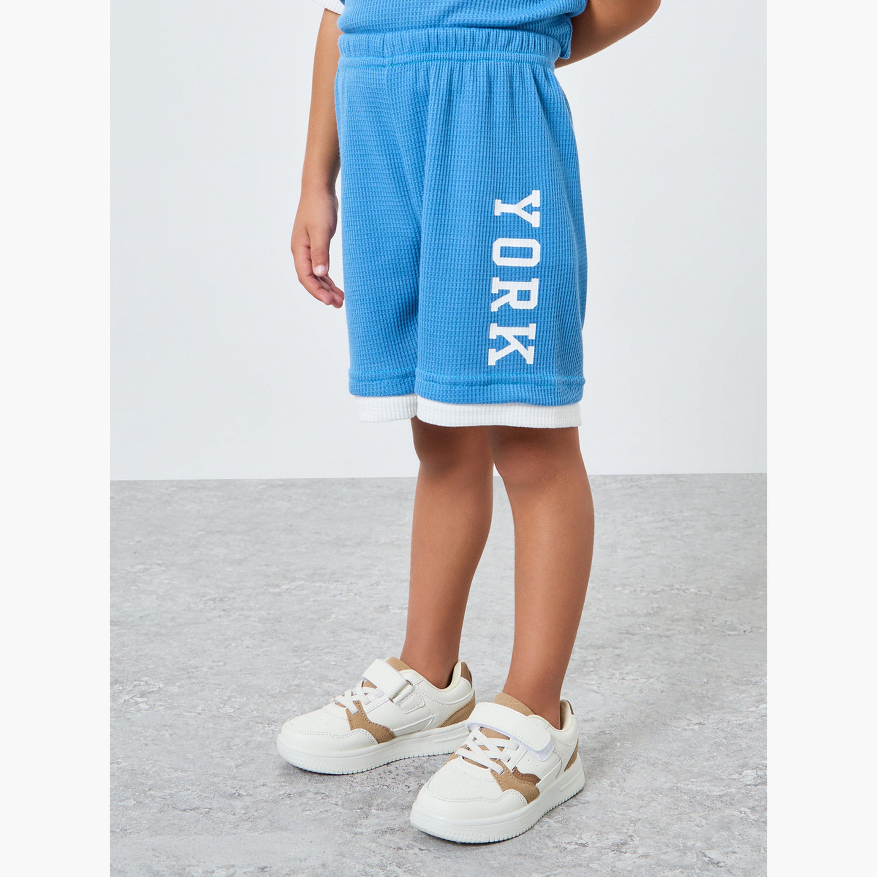 Styli Boys Graphic Print T-Shirt and Shorts Set-boys-clothing-setsandcoords-image-4