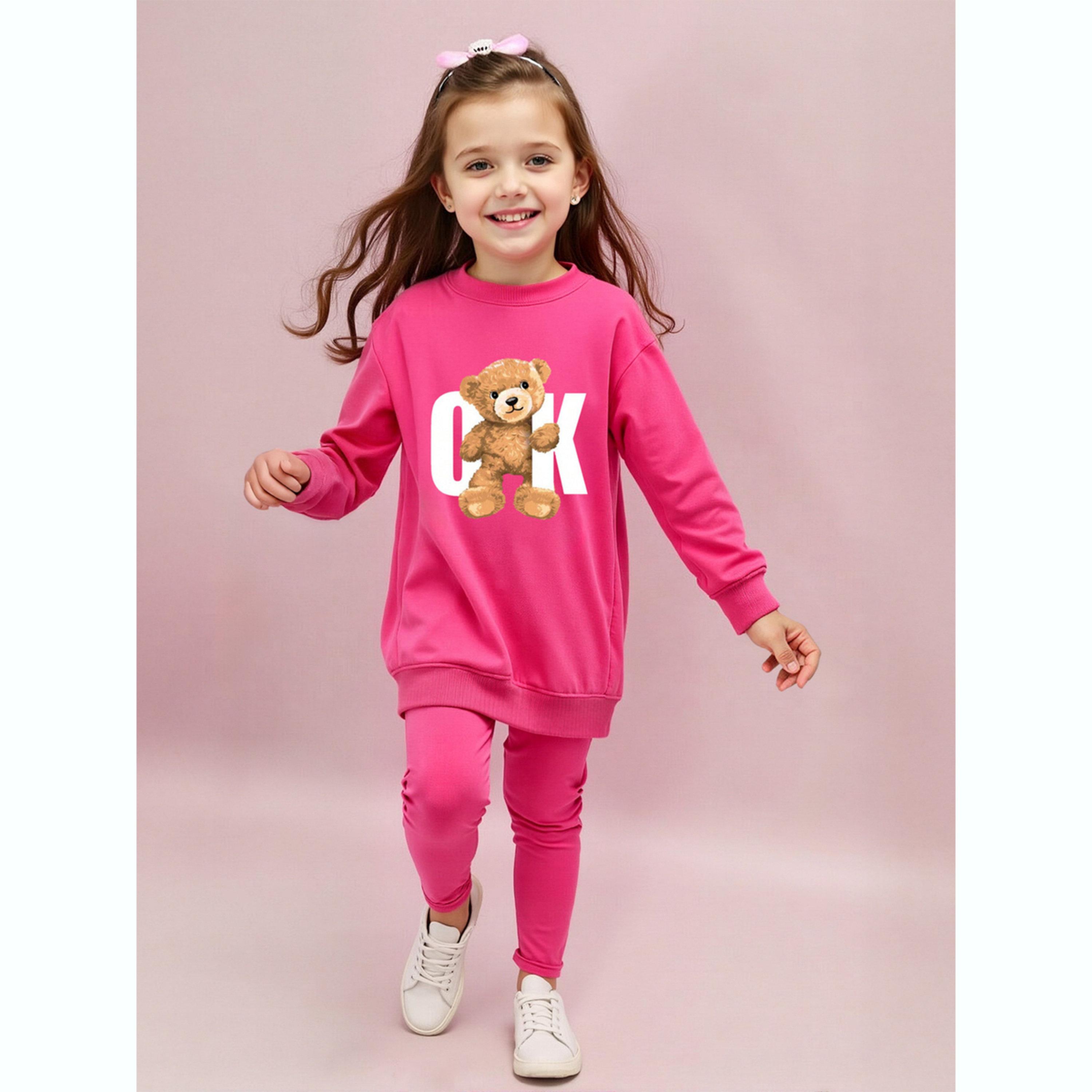 Take Two Graphic Printed Sweatshirts with Legging Set-girls-clothing-setsandcoords-image-1