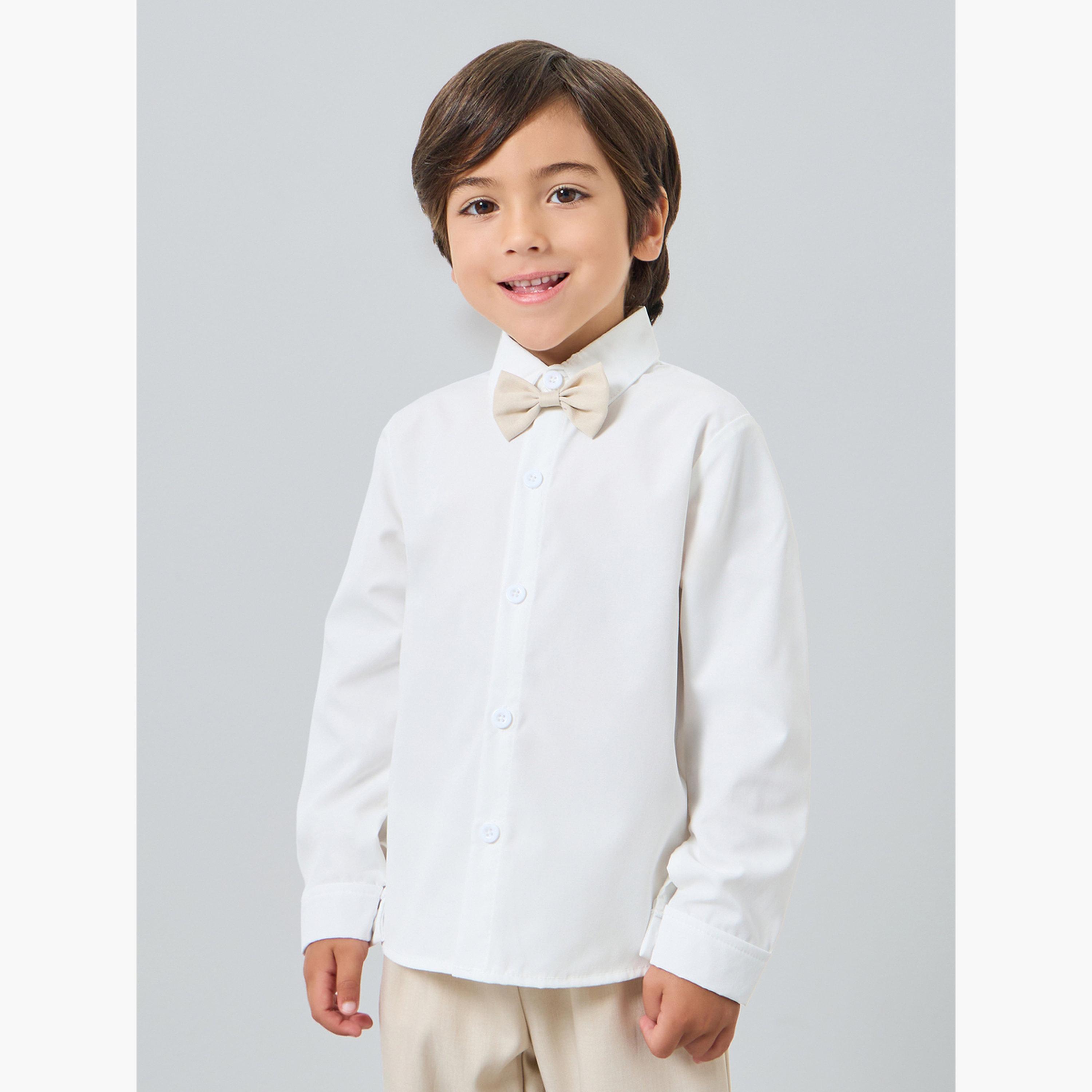 طقم قميص وبنطال مع فيونكة-boys-clothing-setsandcoords-image-2