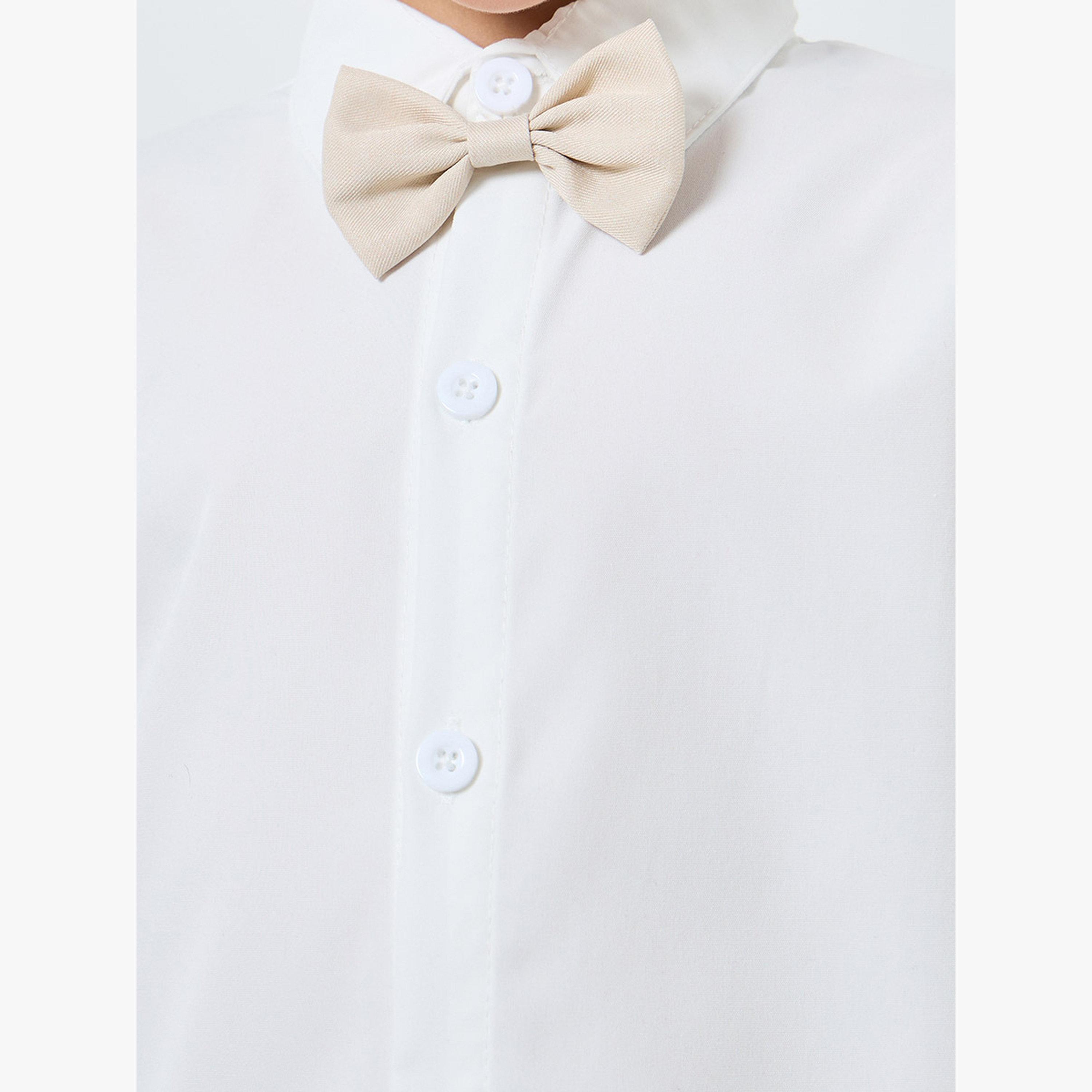 مجموعة من بنطال وقميص بفيونكة وفيست للأولاد-boys-clothing-setsandcoords-image-6