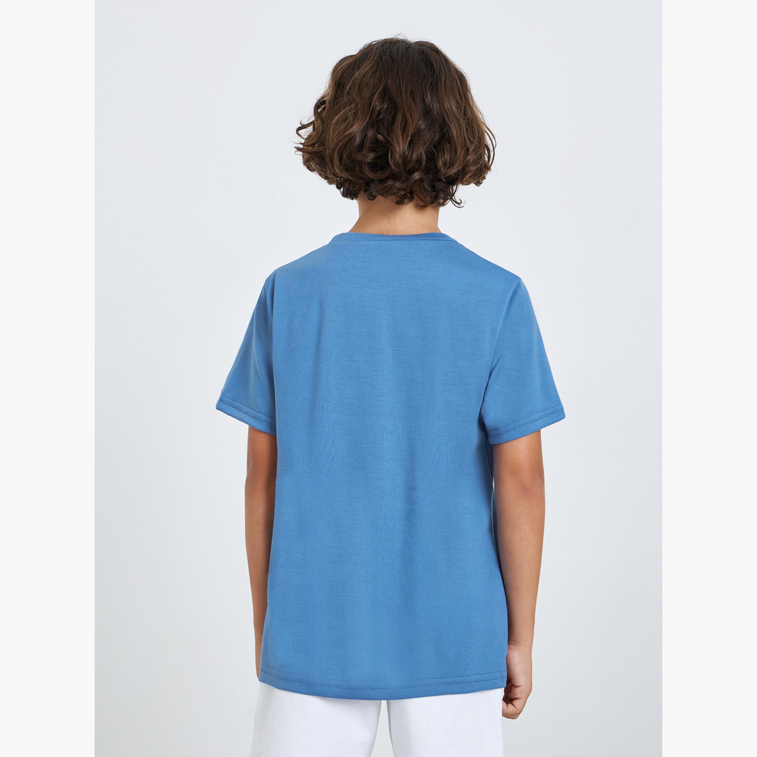 تيشيرت فضفاض بتفاصيل بارزة-boys-clothing-tshirtsandpolos-image-4