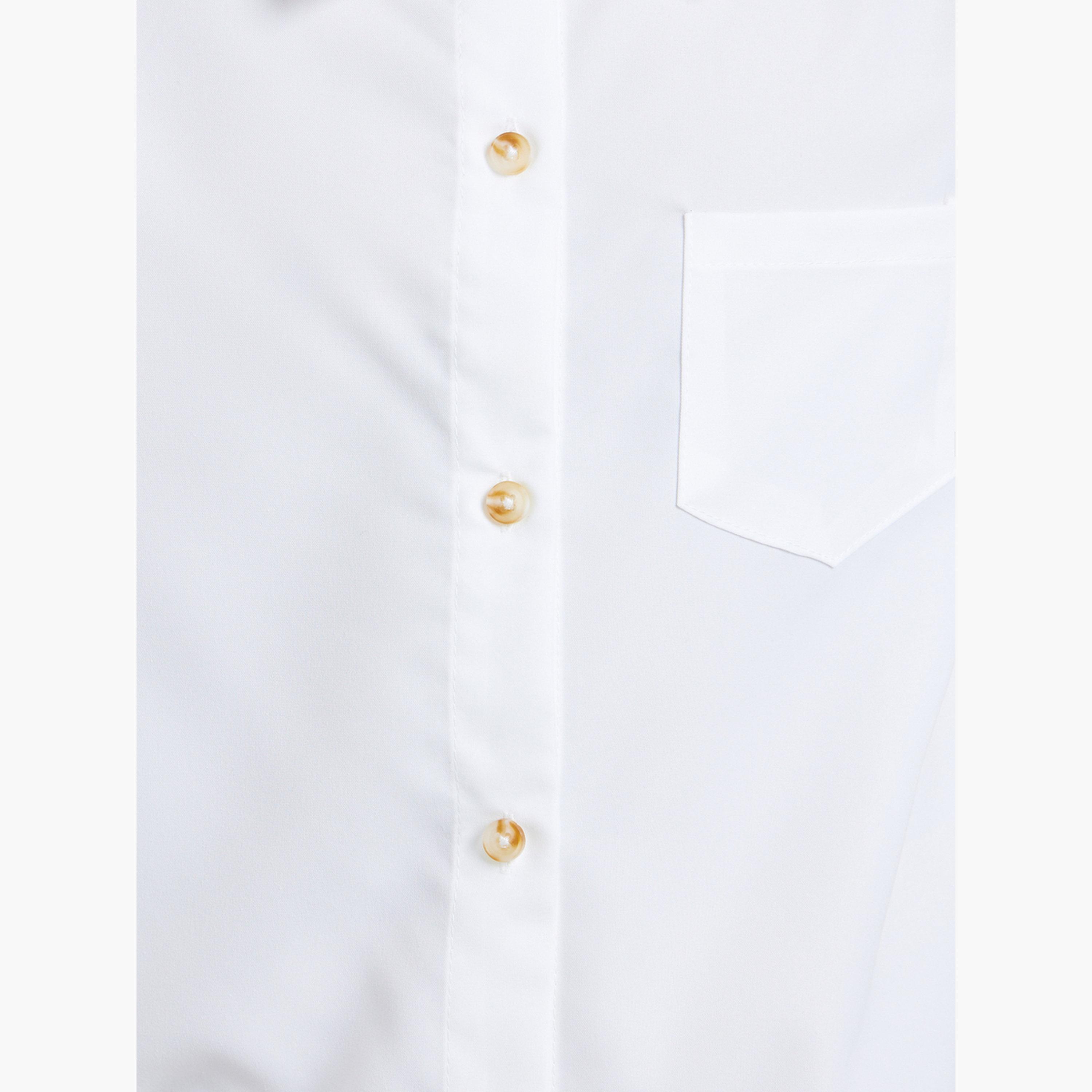 Styli Boys Off-White Short Sleeve Shirt-boys-clothing-shirts-image-4