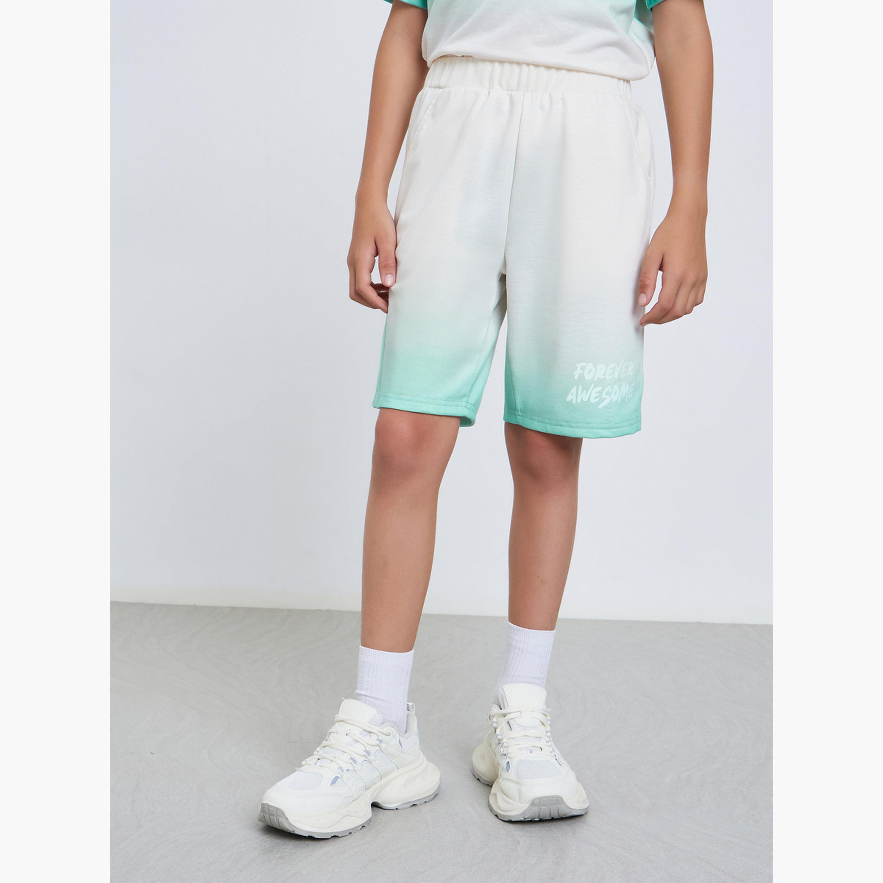 مجموعة من شورت وتيشيرت بطبعة تاي داي-boys-clothing-setsandcoords-image-4