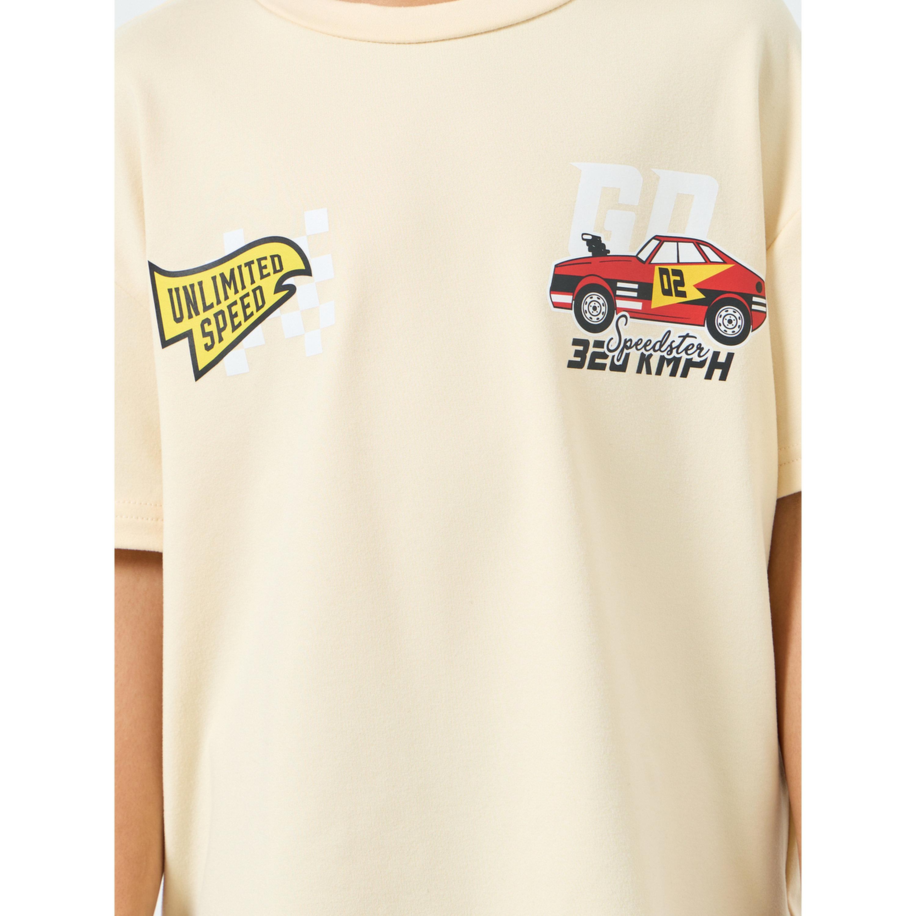 مجموعة من تيشيرت جرافيك وبنطال جوغر-boys-clothing-setsandcoords-image-3