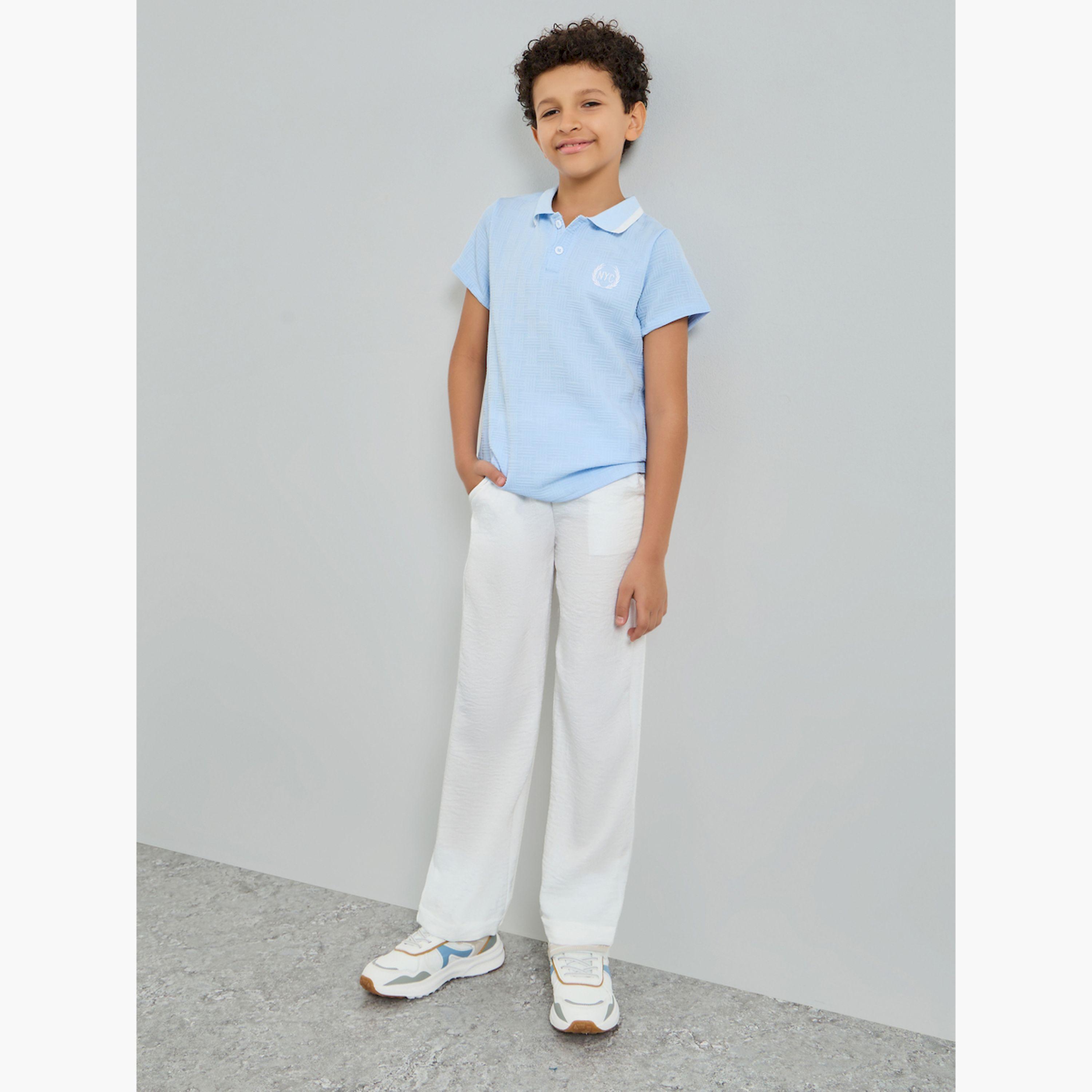 بنطال أطفال أوف وايت قصة مريحة-boys-clothing-bottoms-trousers-image-2