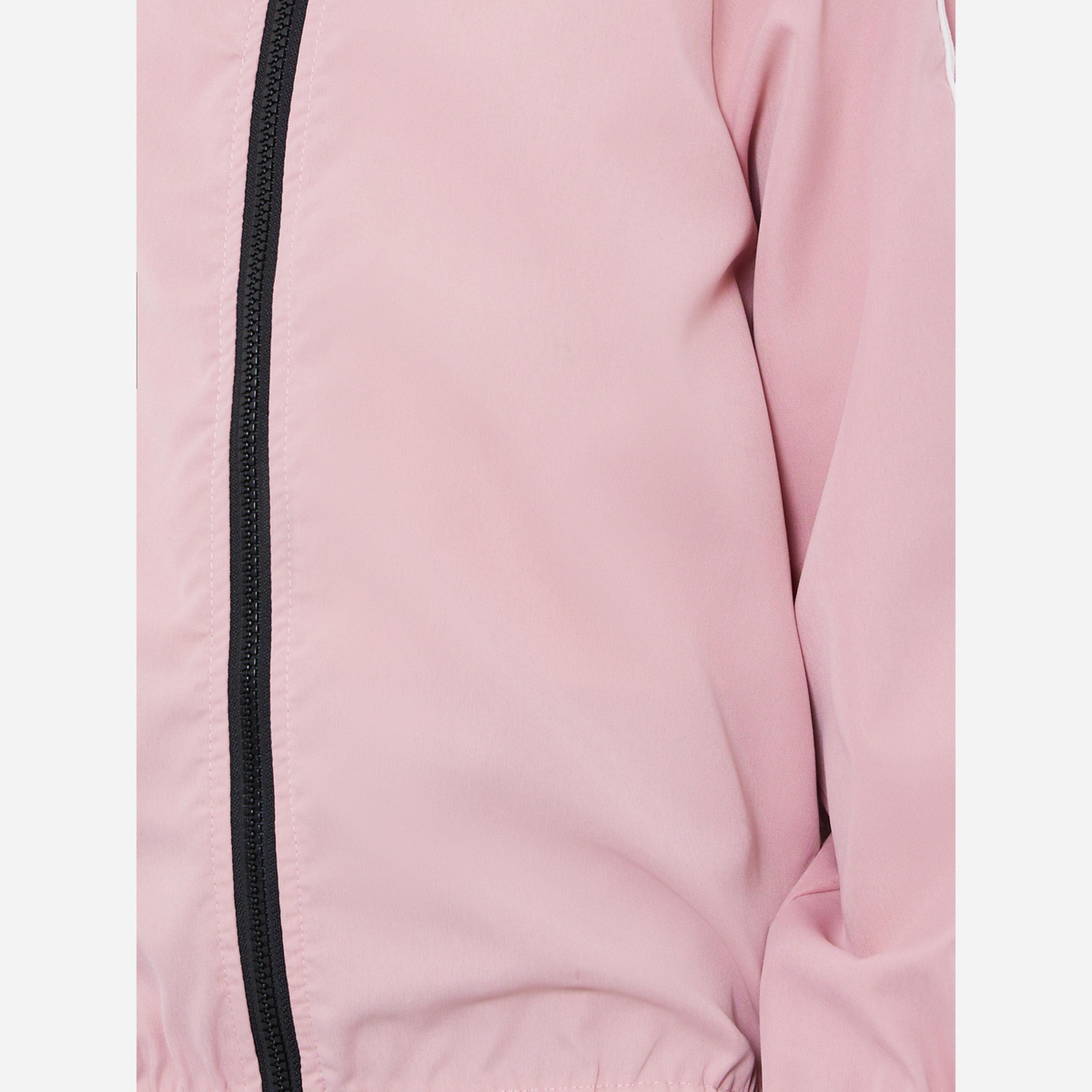 Styli Girls Pink Zip Up Jacket-girls-clothing-jacketsandcoats-image-3