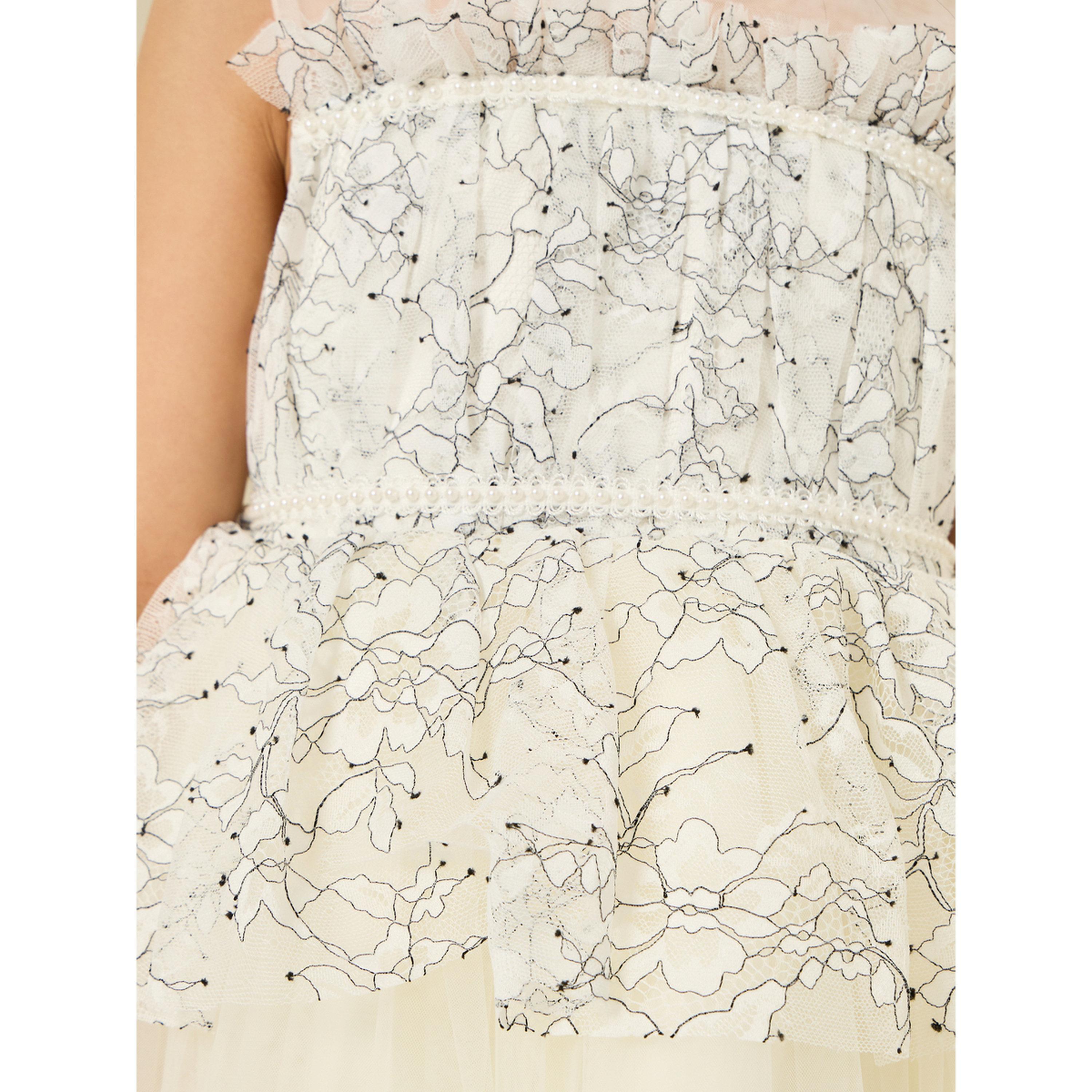 فستان مطرز بقصة ضيقة وتتسع للأسفل-girls-clothing-dressesandjumpsuits-image-3