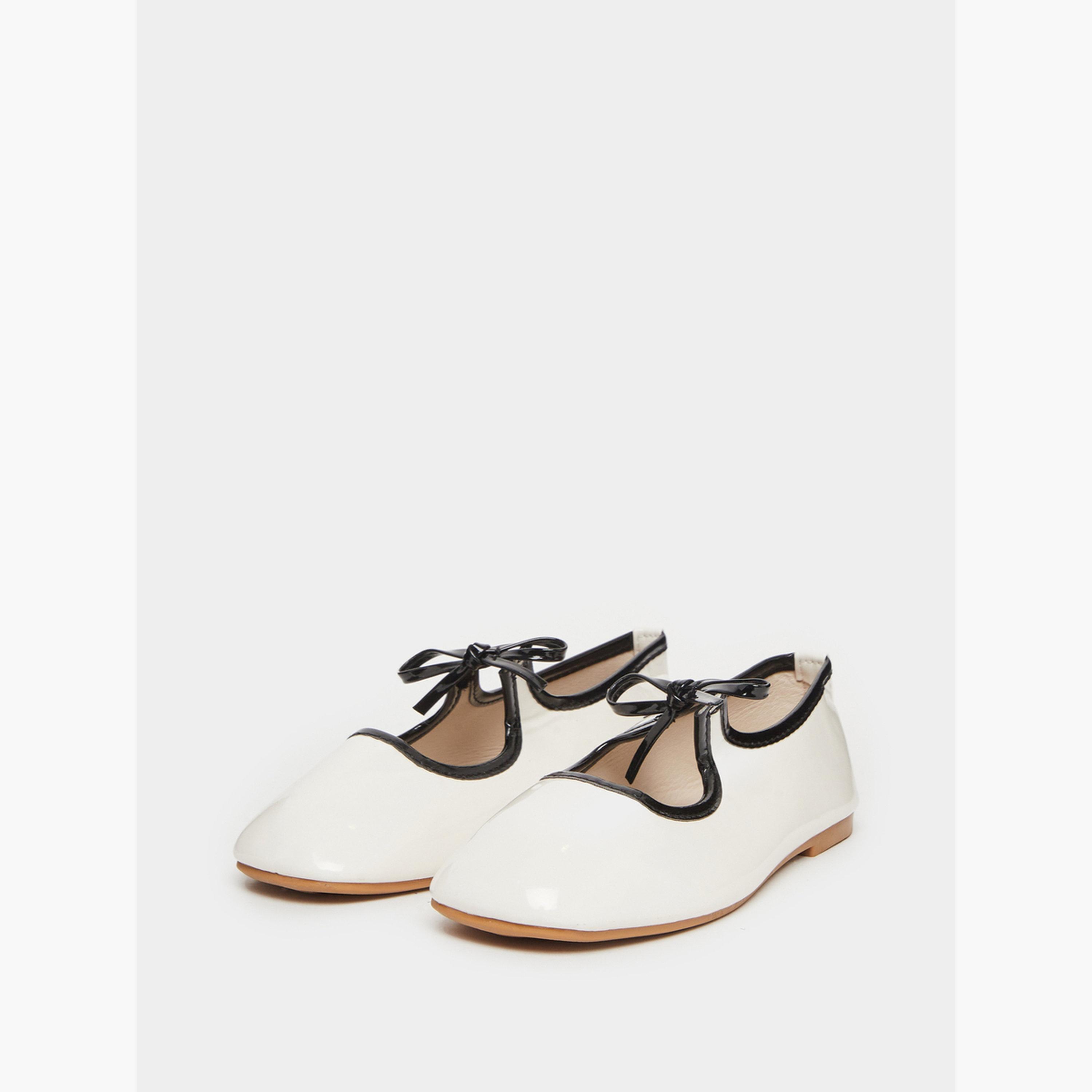 Styli Girl Nude Flat Ballerinas-girls-shoes-ballerinas-image-1