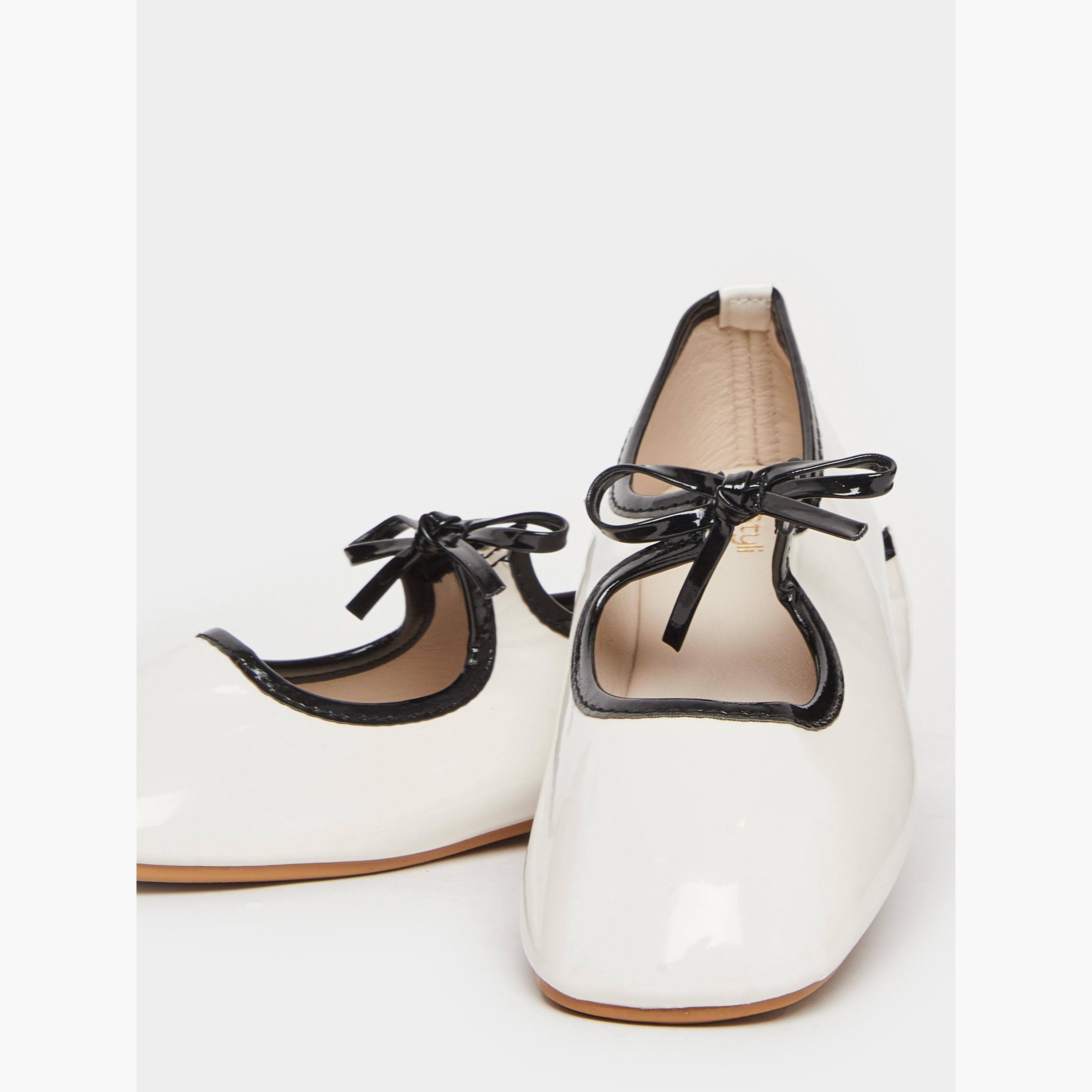 Styli Girl Nude Flat Ballerinas-girls-shoes-ballerinas-image-3