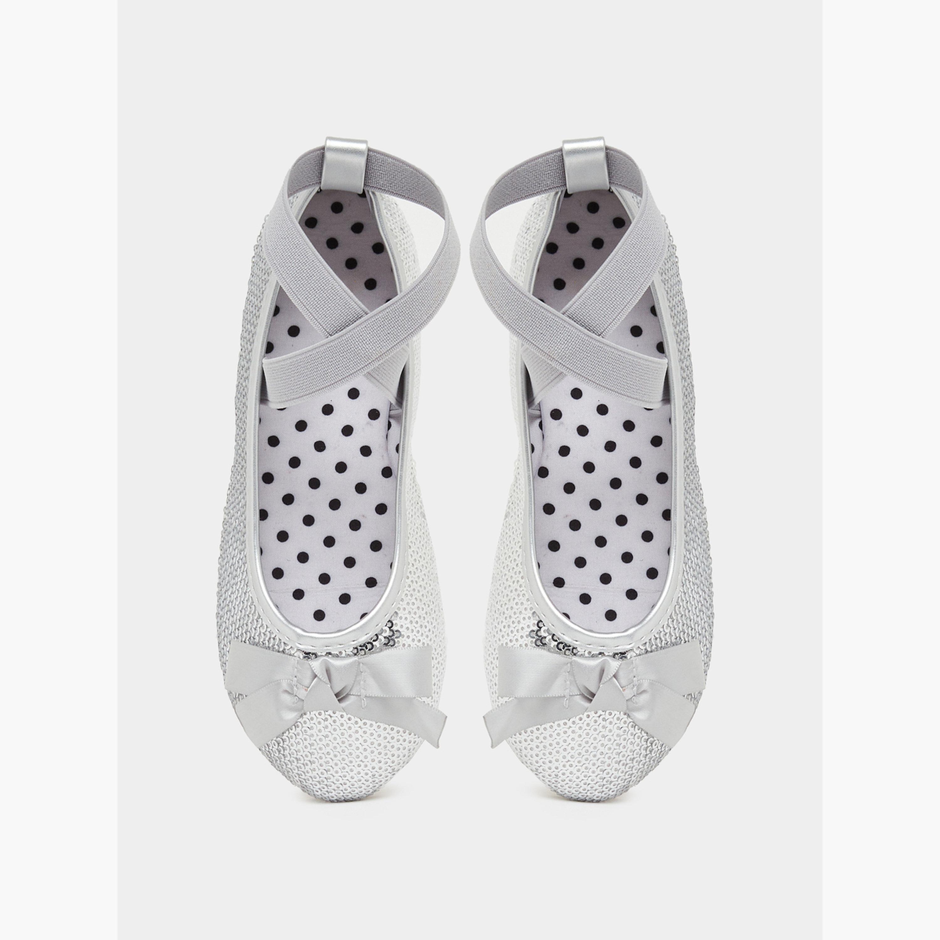 حذاء باليرينا مزين بالترتر-girls-shoes-ballerinas-image-5