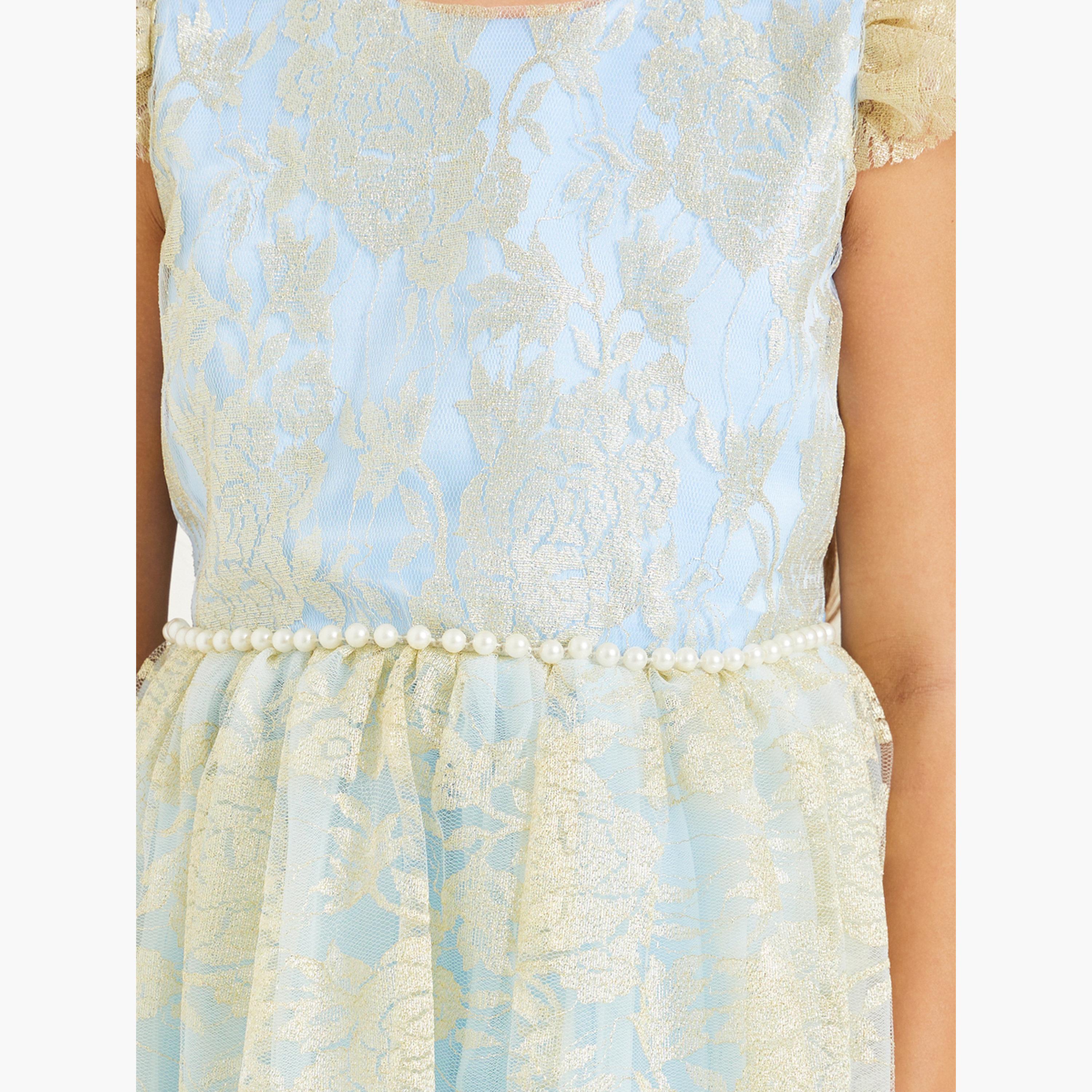 فستان دانتيل بلا أكمام بقصة واسعة-girls-clothing-dressesandjumpsuits-image-3