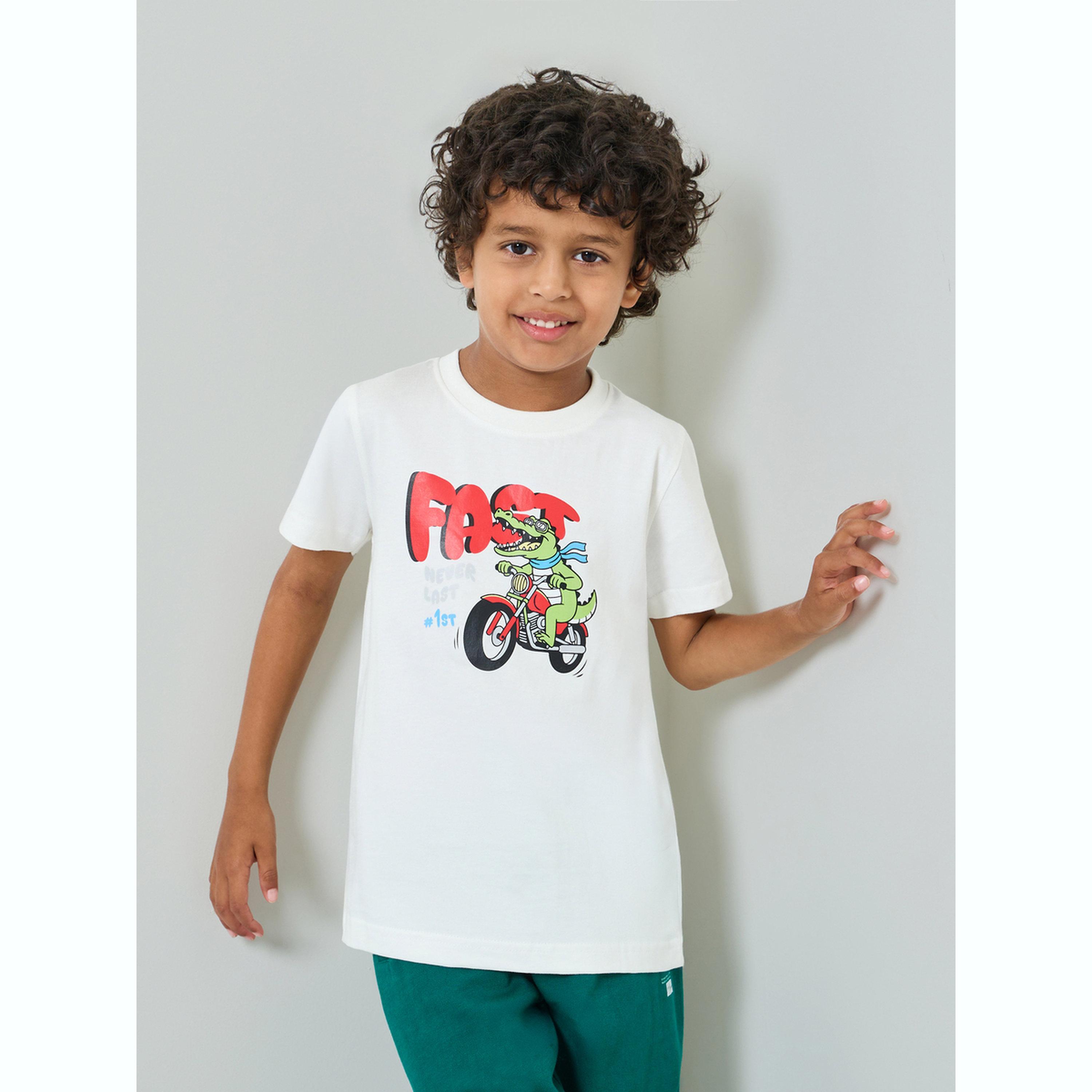 Styli Boys Graphic Print Round Neck T-Shirt-boys-clothing-tshirtsandpolos-image-1