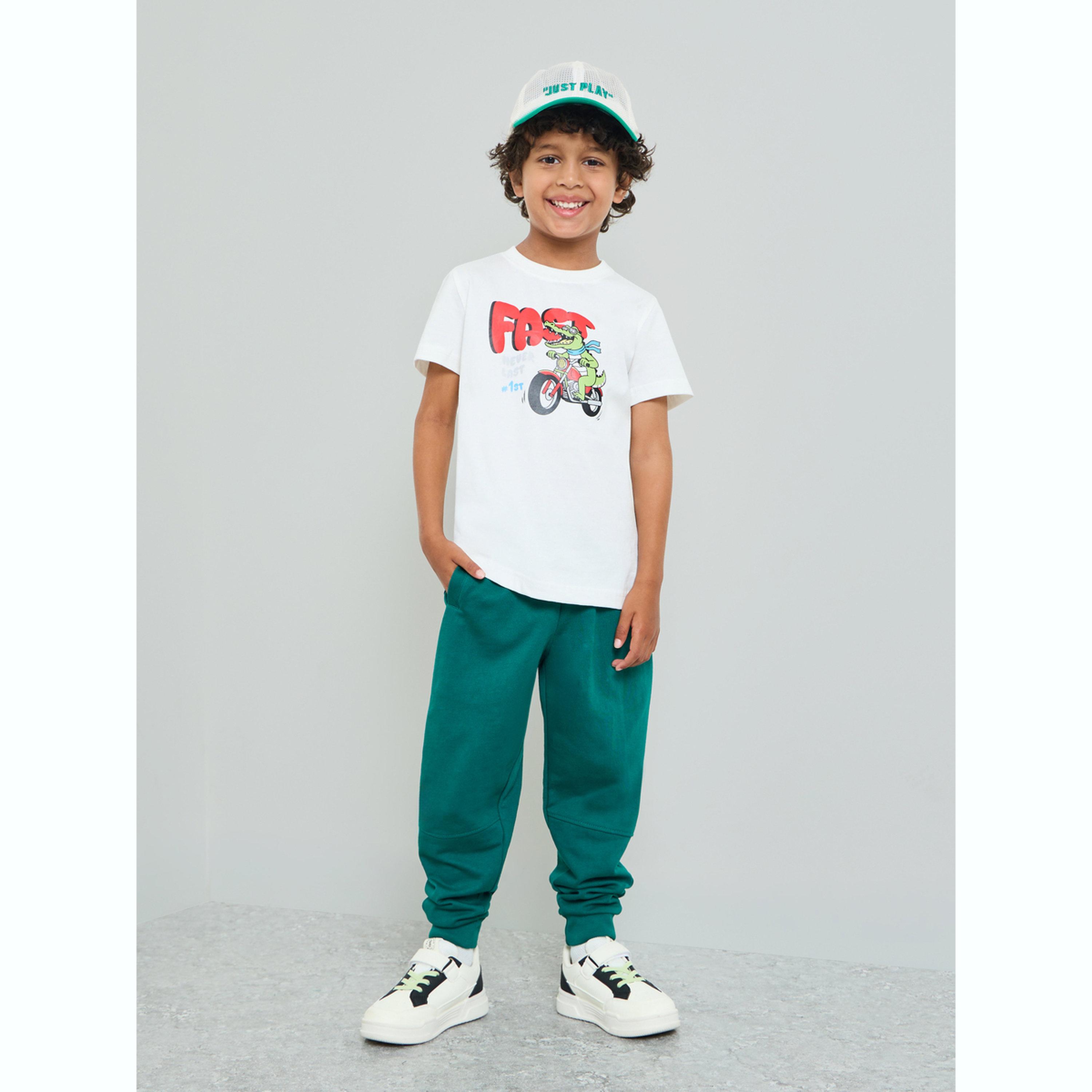Styli Boys Graphic Print Round Neck T-Shirt-boys-clothing-tshirtsandpolos-image-2