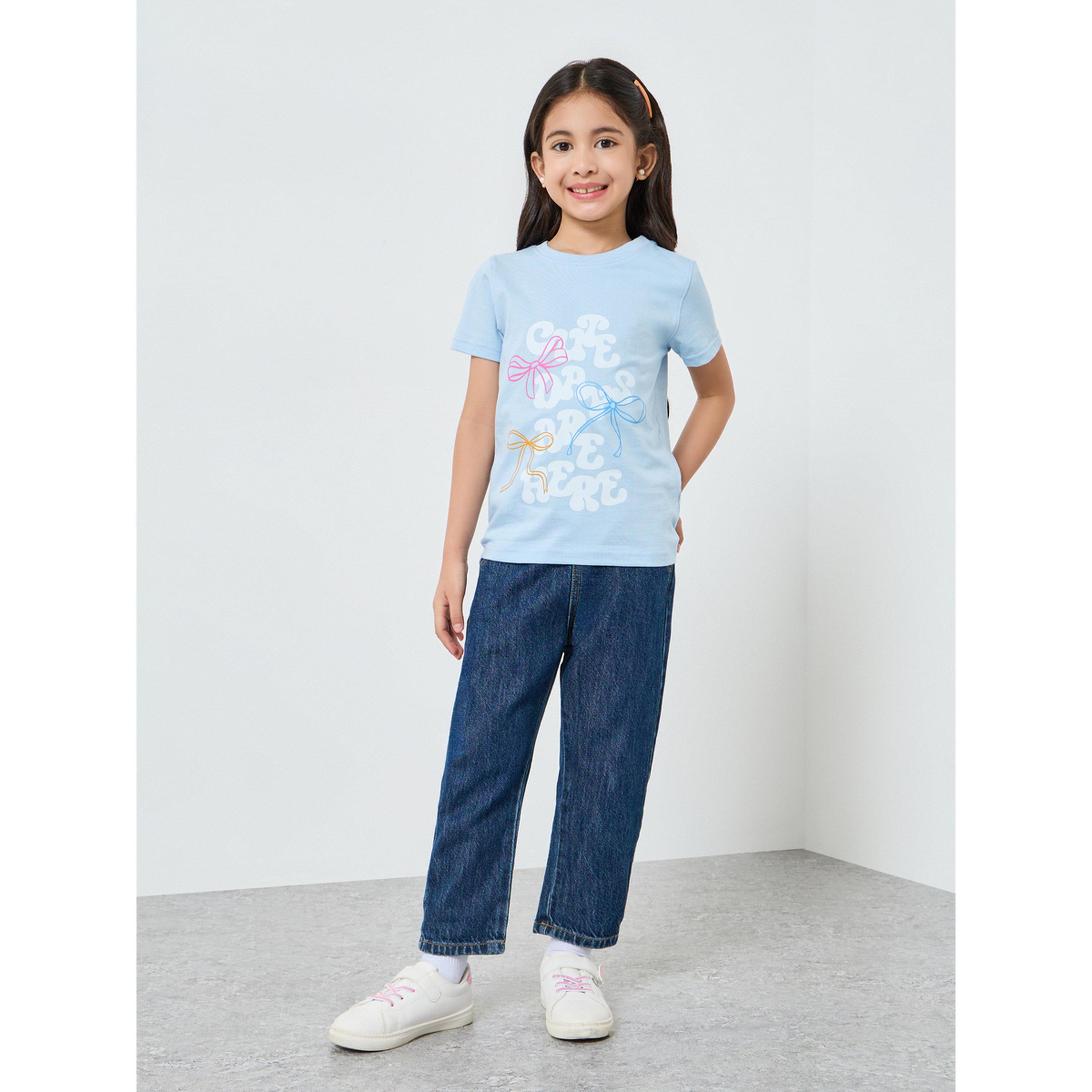 تيشيرت بطبعة جرافيك للفتيات-girls-clothing-tshirts-image-2