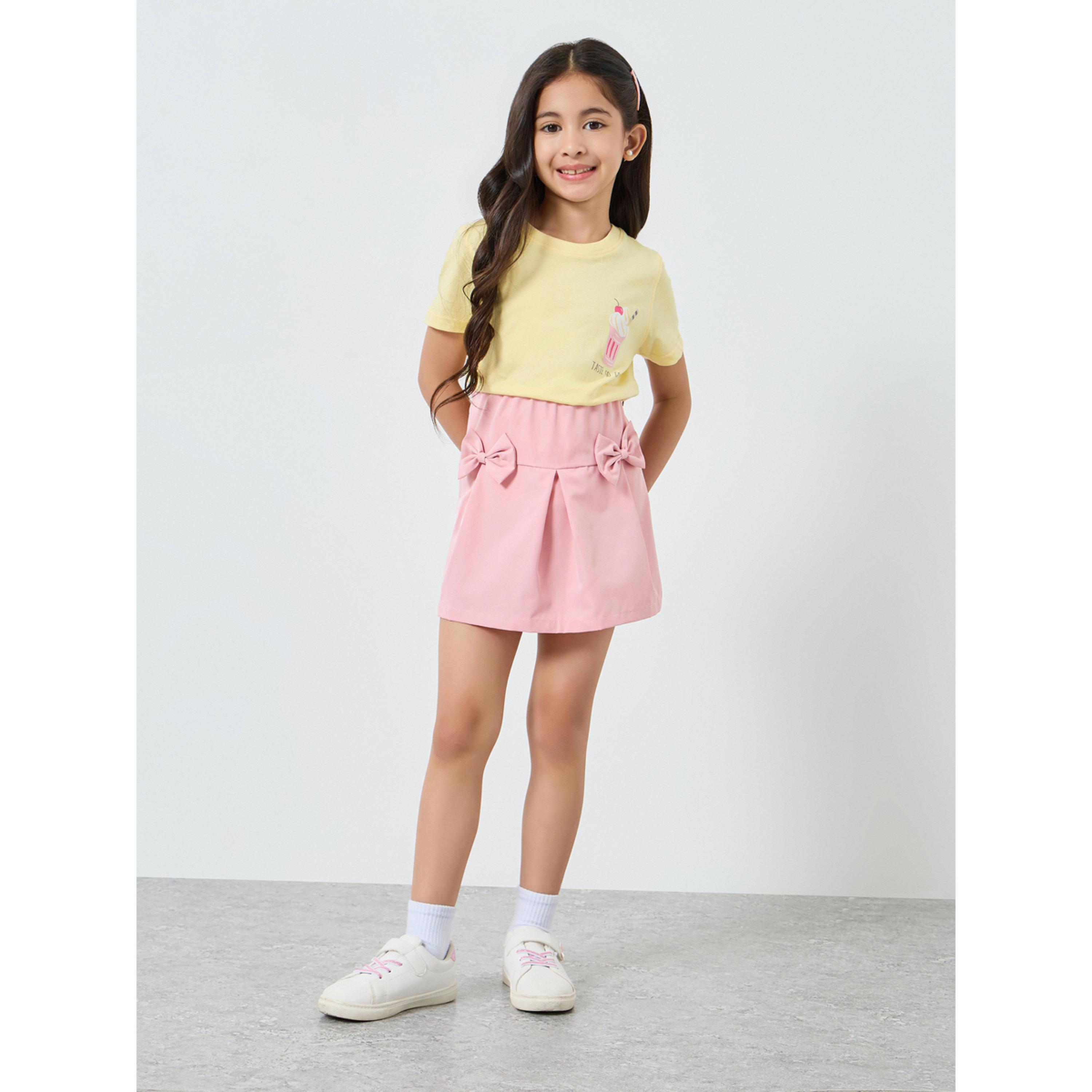تيشيرت بطبعة جرافيك للفتيات-girls-clothing-tshirts-image-2