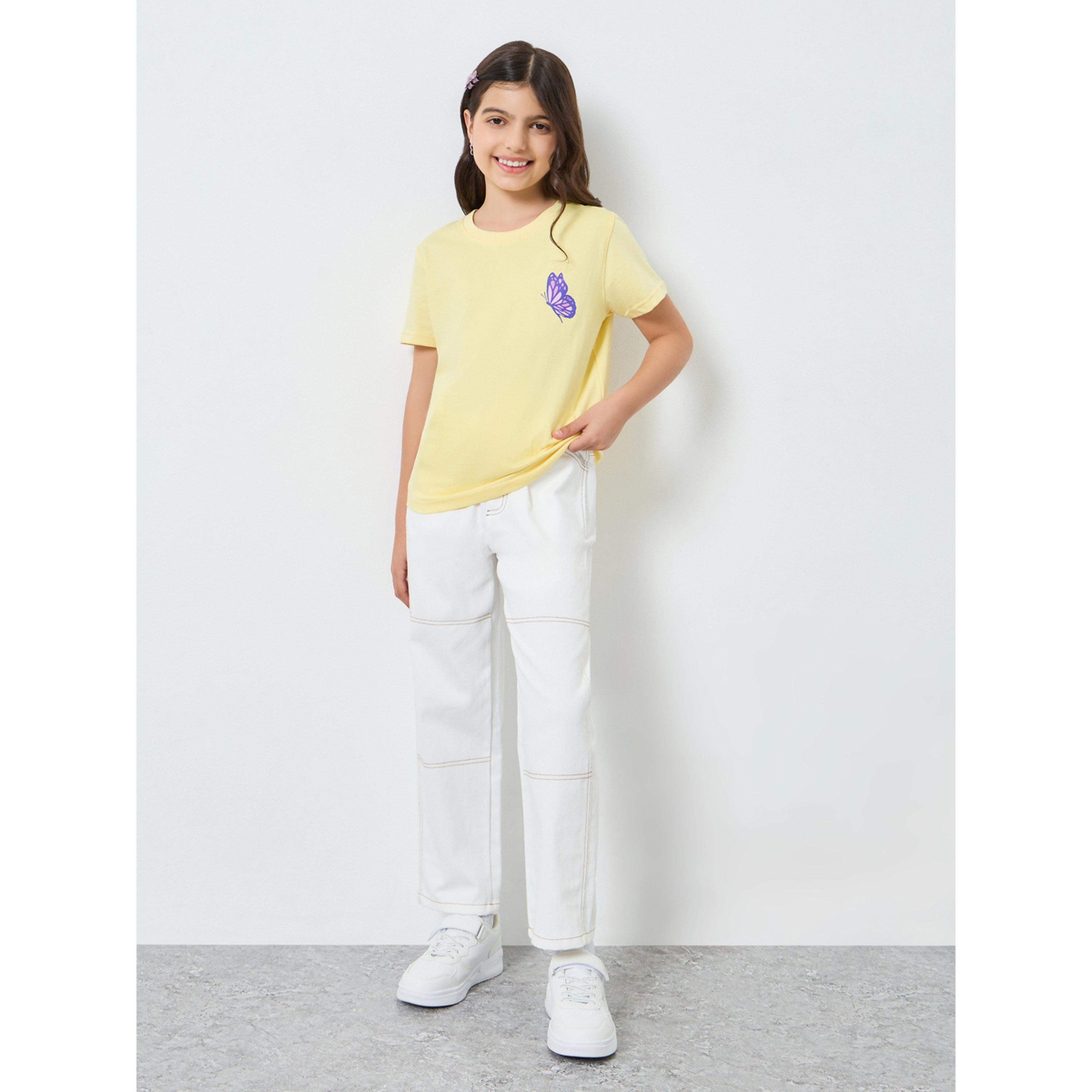 تيشيرت بطبعة جرافيك للفتيات-girls-clothing-tshirts-image-2
