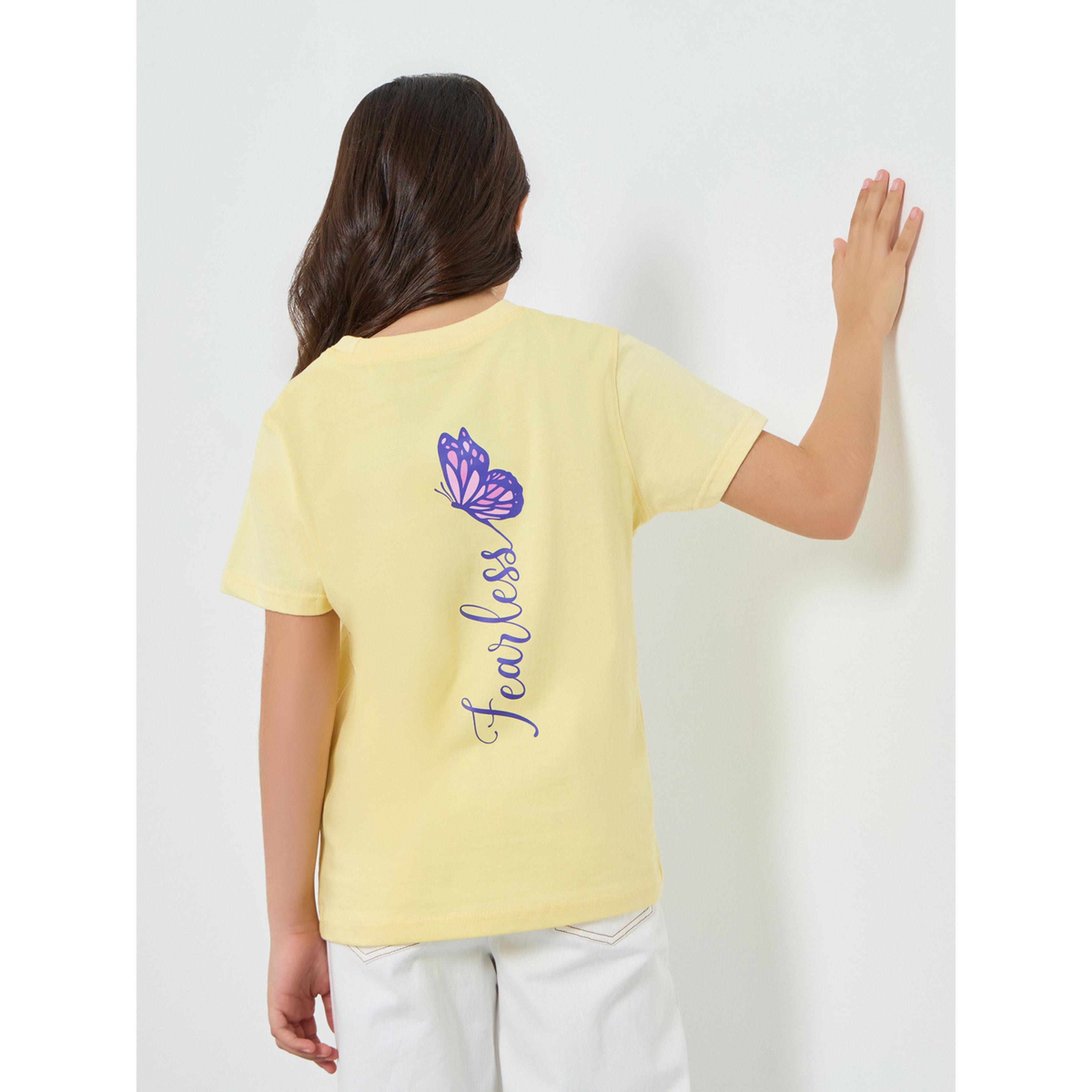 تيشيرت بطبعة جرافيك للفتيات-girls-clothing-tshirts-image-3