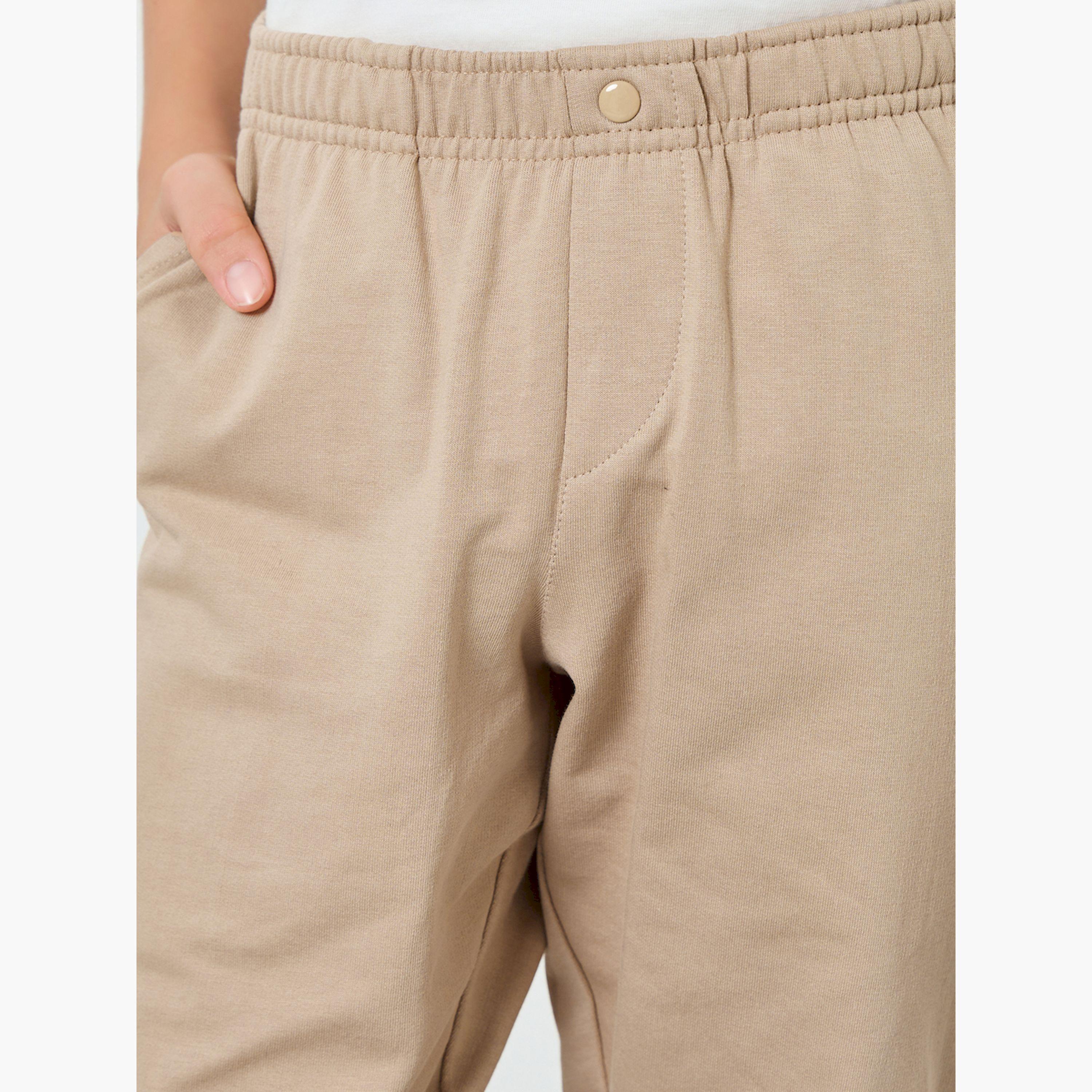 بنطال جوغر قطن سادة-boys-clothing-bottoms-joggersandtrackpants-image-3