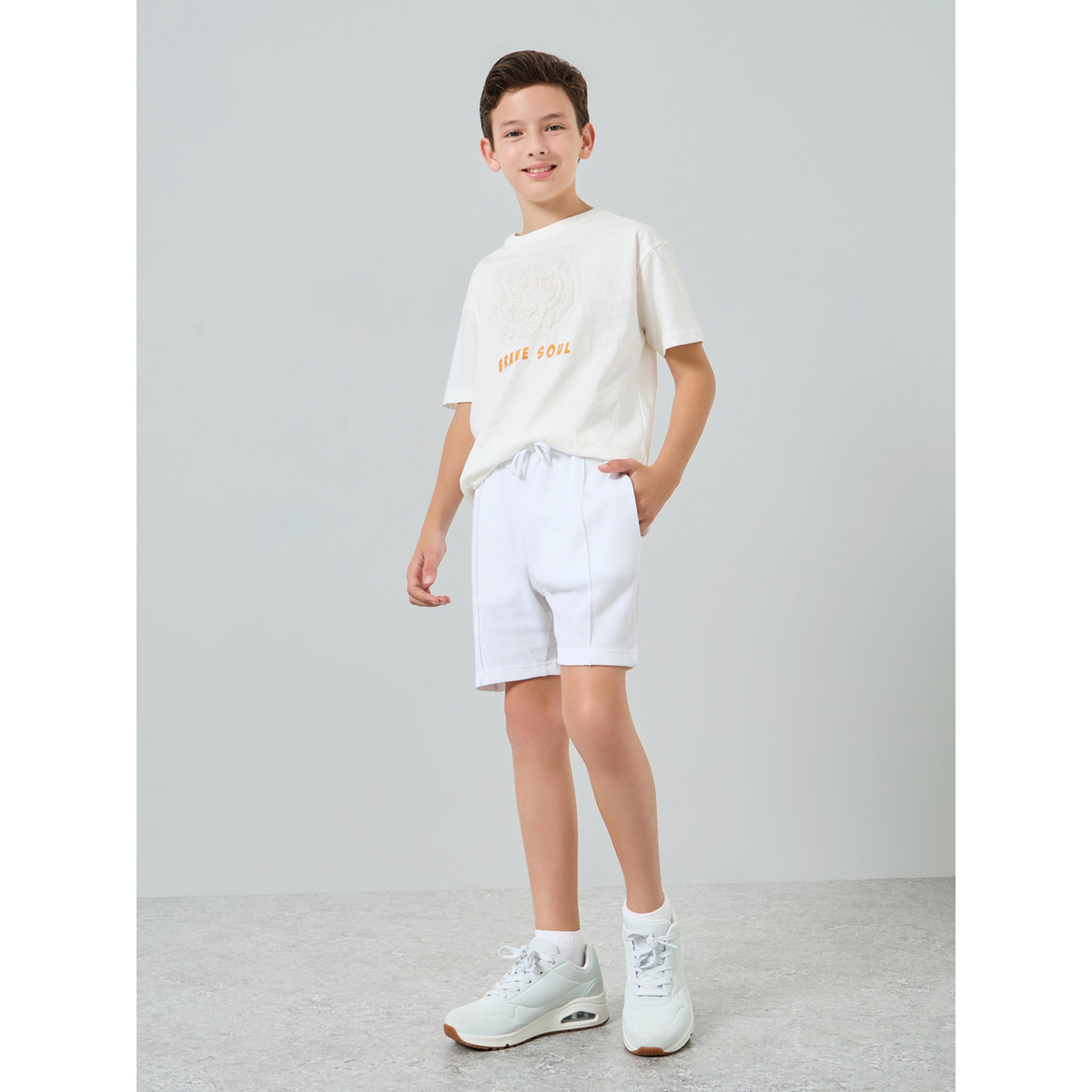 شورت أطفال أوف وايت منسوج من القطن-boys-clothing-bottoms-shorts-image-2